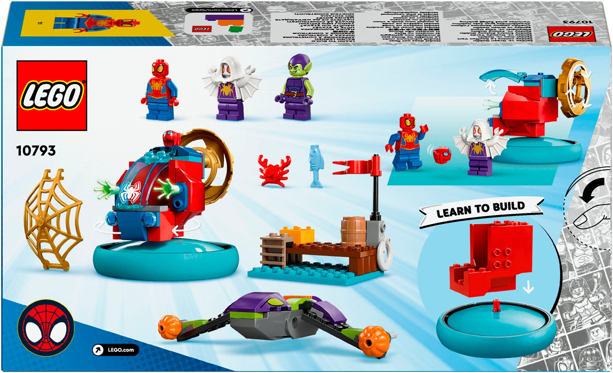 LEGO® Konstruktionsspielsteine »Spidey vs. Green Goblin (10793), LEGO® Spidey«, (84 St.), Made in Europe