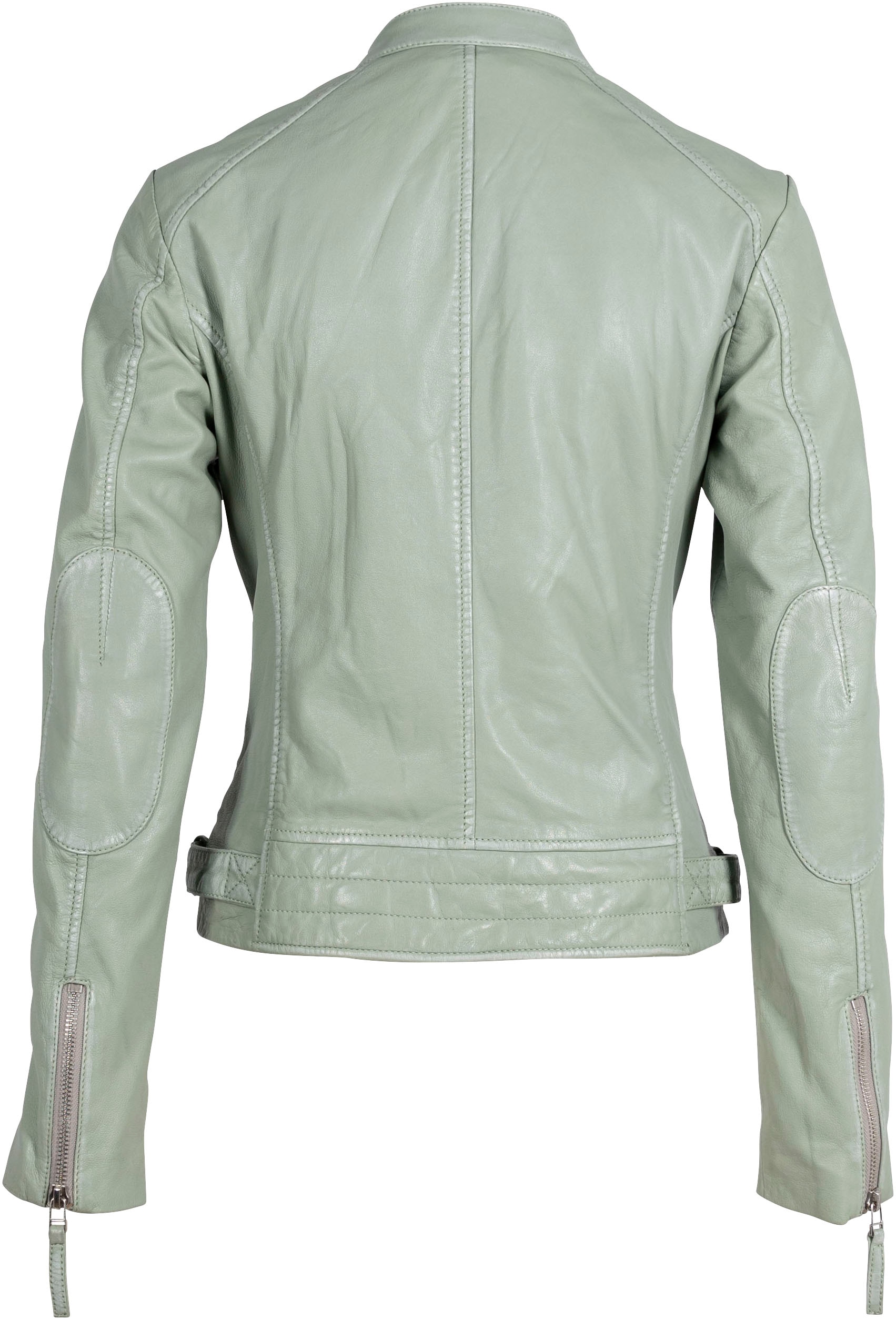 Mauritius Lederjacke »MWFilla«, mit kleinem Stehkragen