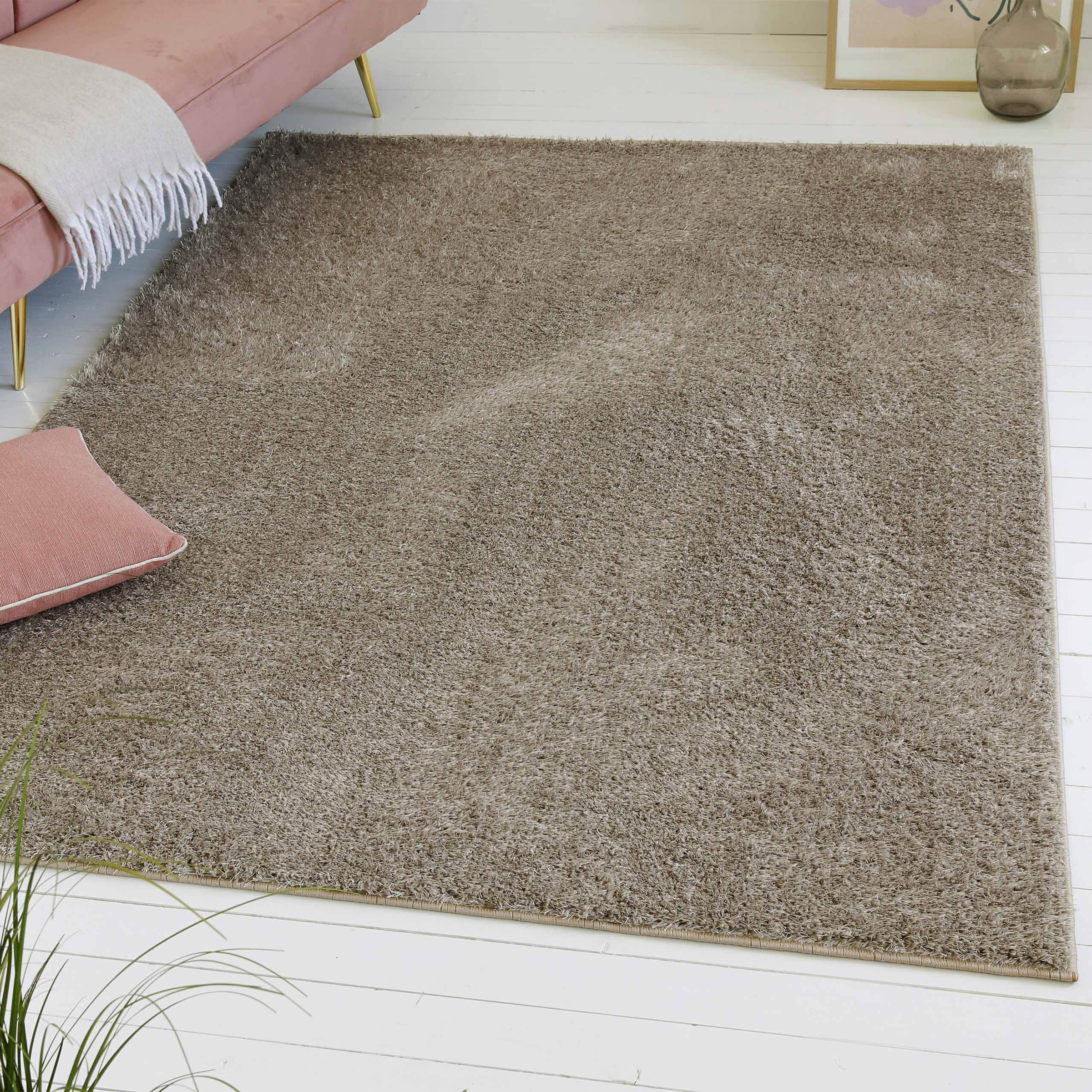 my home Hochflor-Teppich »Nickolas, auch als Läufer erhältlich«, rechteckig günstig online kaufen