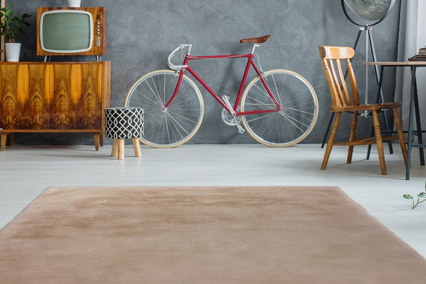 Arte Espina Fellteppich »Rabbit 100«, rechteckig, 45 mm Höhe, Kunstfell, Kaninchenfell-Haptik, supersoft, Hochflorteppich
