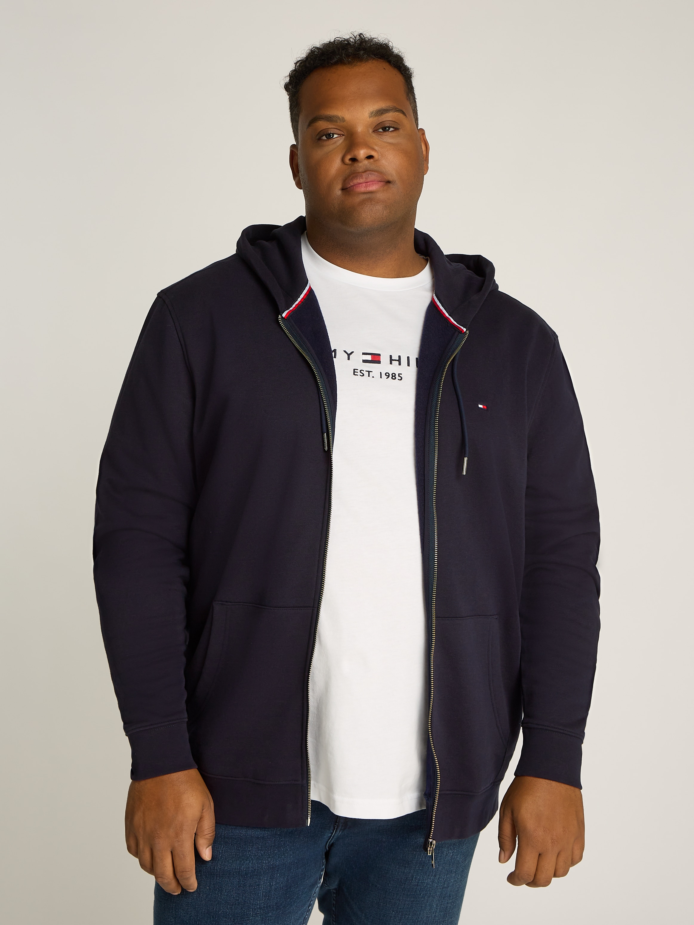Tommy hilfiger big logo jacket hotsell