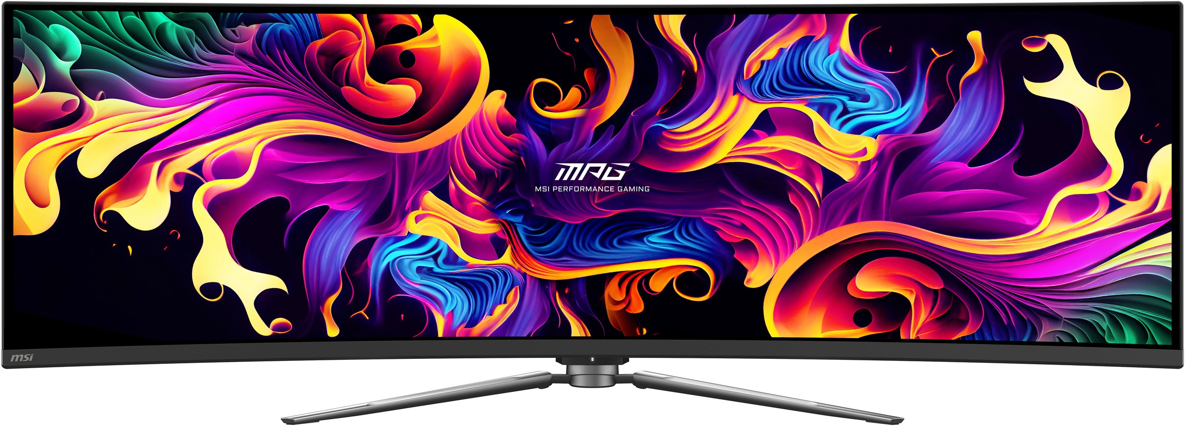 MSI Curved-Gaming-Monitor »MPG 491CQPX QD-OLED«, 125 cm/49 Zoll, 5120 x 1440 px, DQHD, 0,03 ms Reaktionszeit, 240 Hz