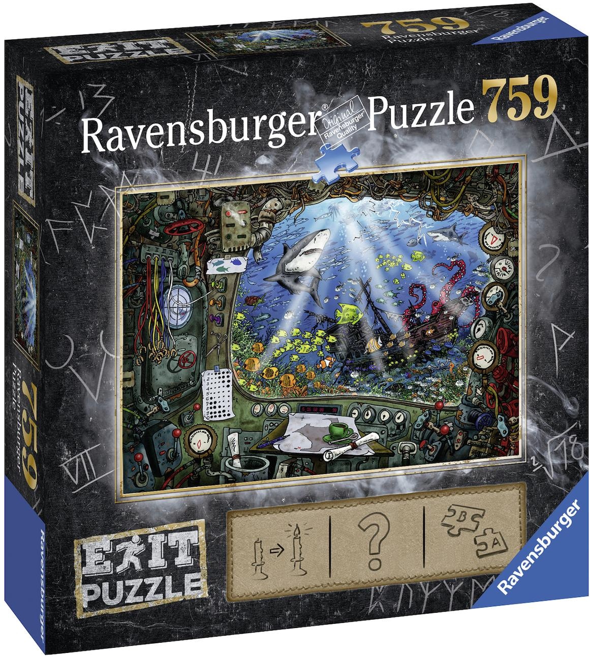 Ravensburger Puzzle »EXIT, 4: Im U-Boot« Made in Germany