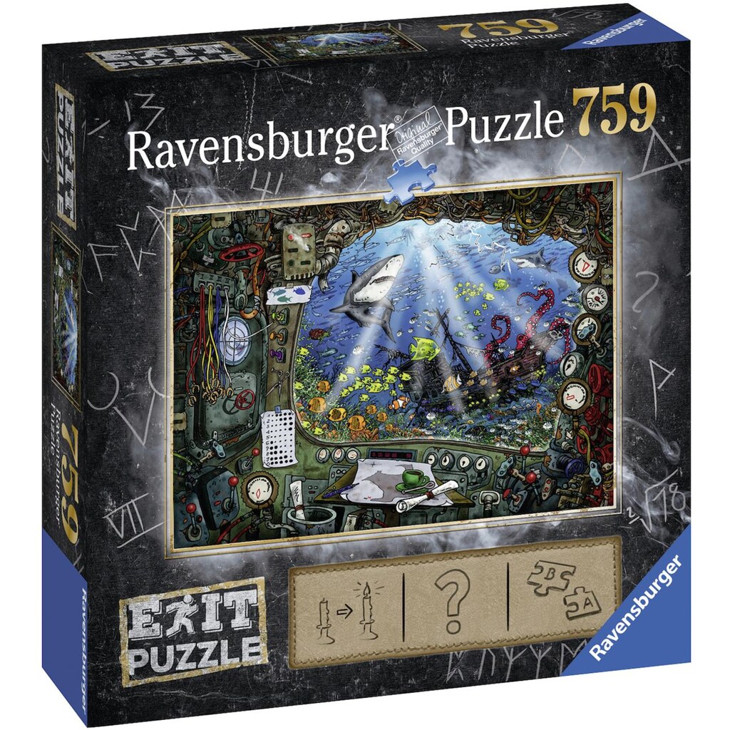 Ravensburger Puzzle »EXIT, 4: Im U-Boot«