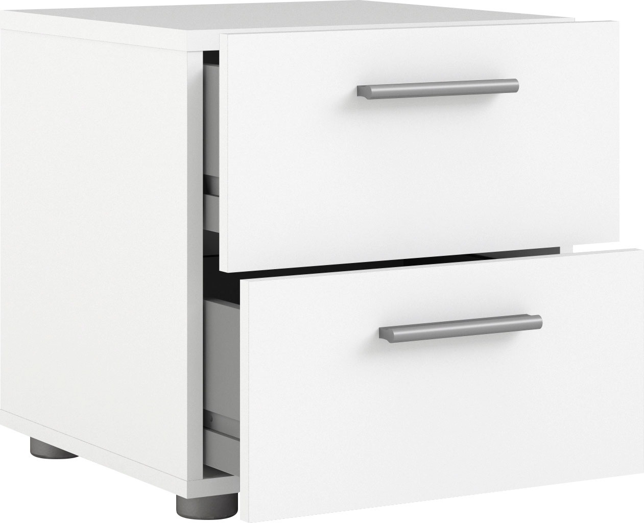 INOSIGN Nachtkommode »Pepe, Nachttisch, Nachtschrank, Beistelltisch,«, mit 2 Schubläden, Breite 40, Höhe 42 cm
