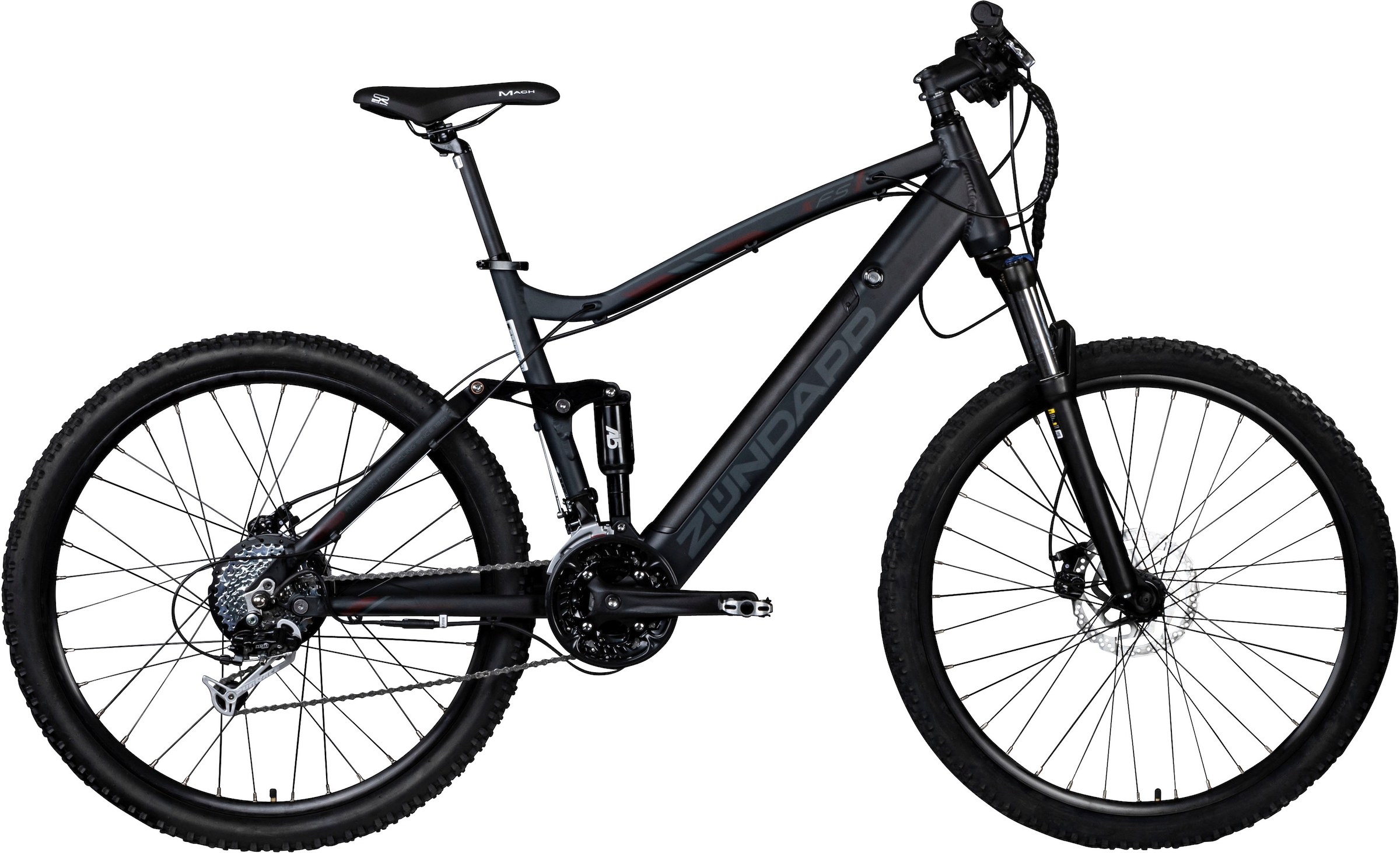 Zündapp E-Bike Heckmotor 27 »XFS«, online W Gang, Tourney TX, 250 Shimano, kaufen