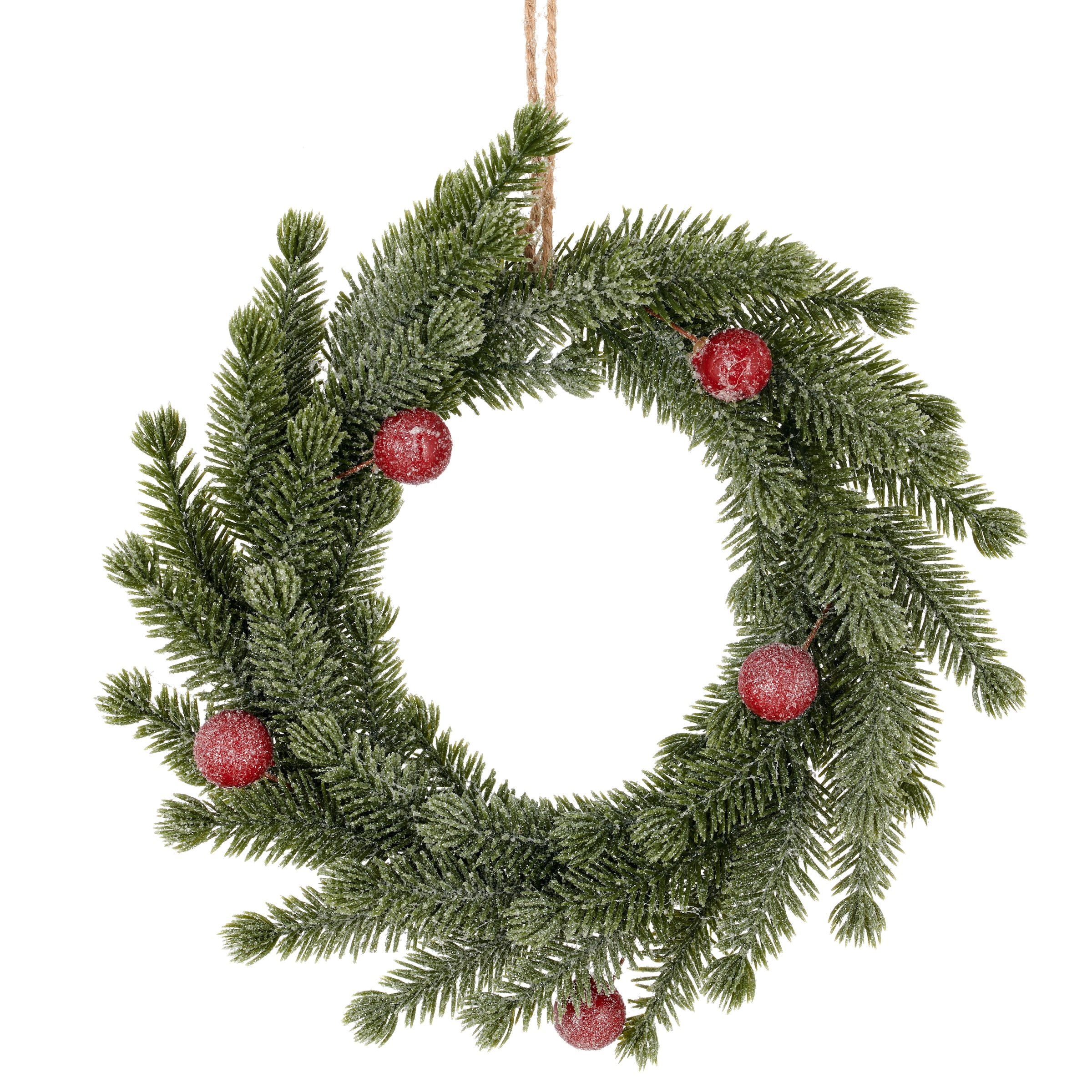 Creativ green Kunstkranz »Tannenkranz« mit Frost-Optik