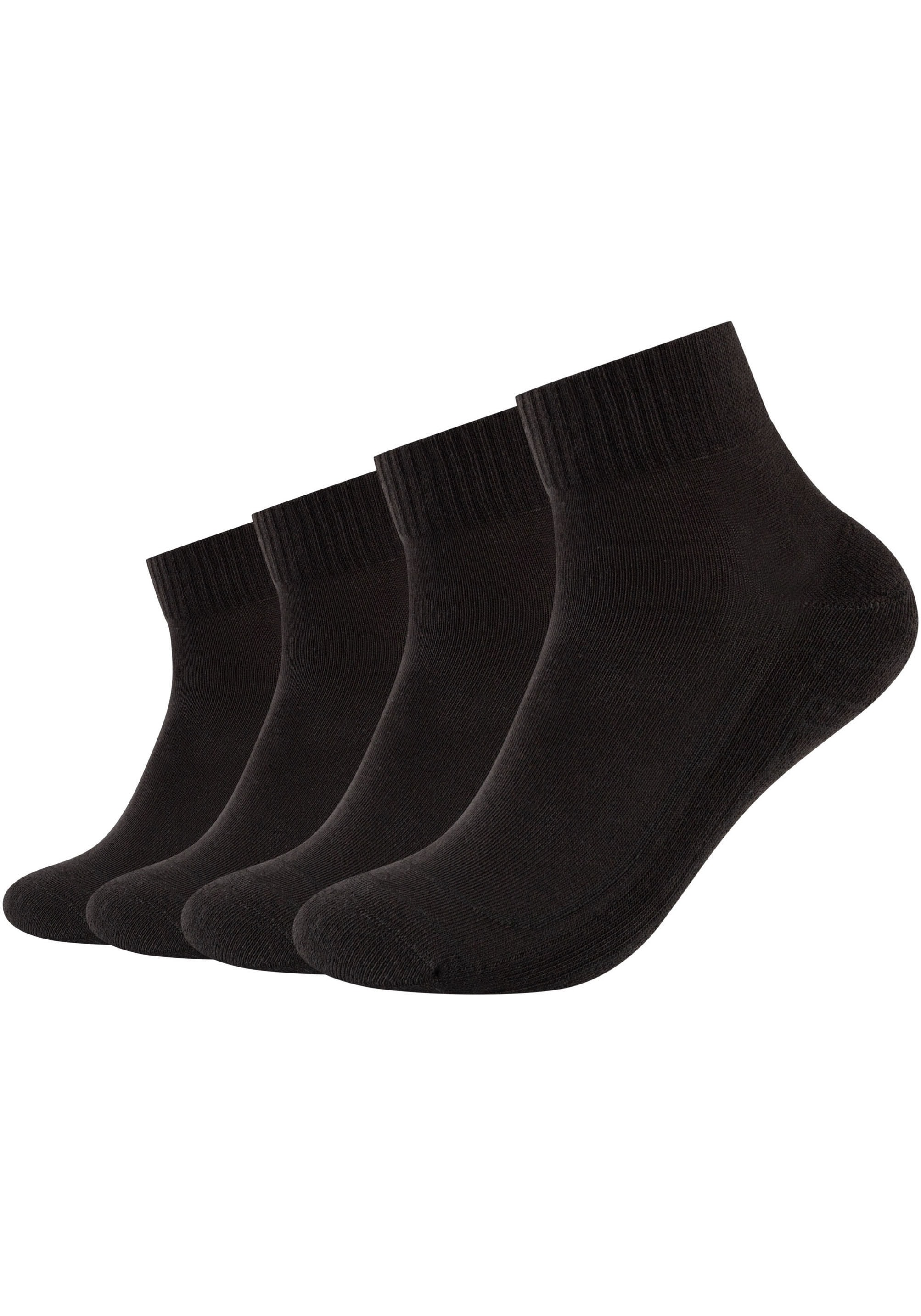 Camano Kurzsocken »ca-soft«, (6 Paar), mit verstärktem Zehenbereich