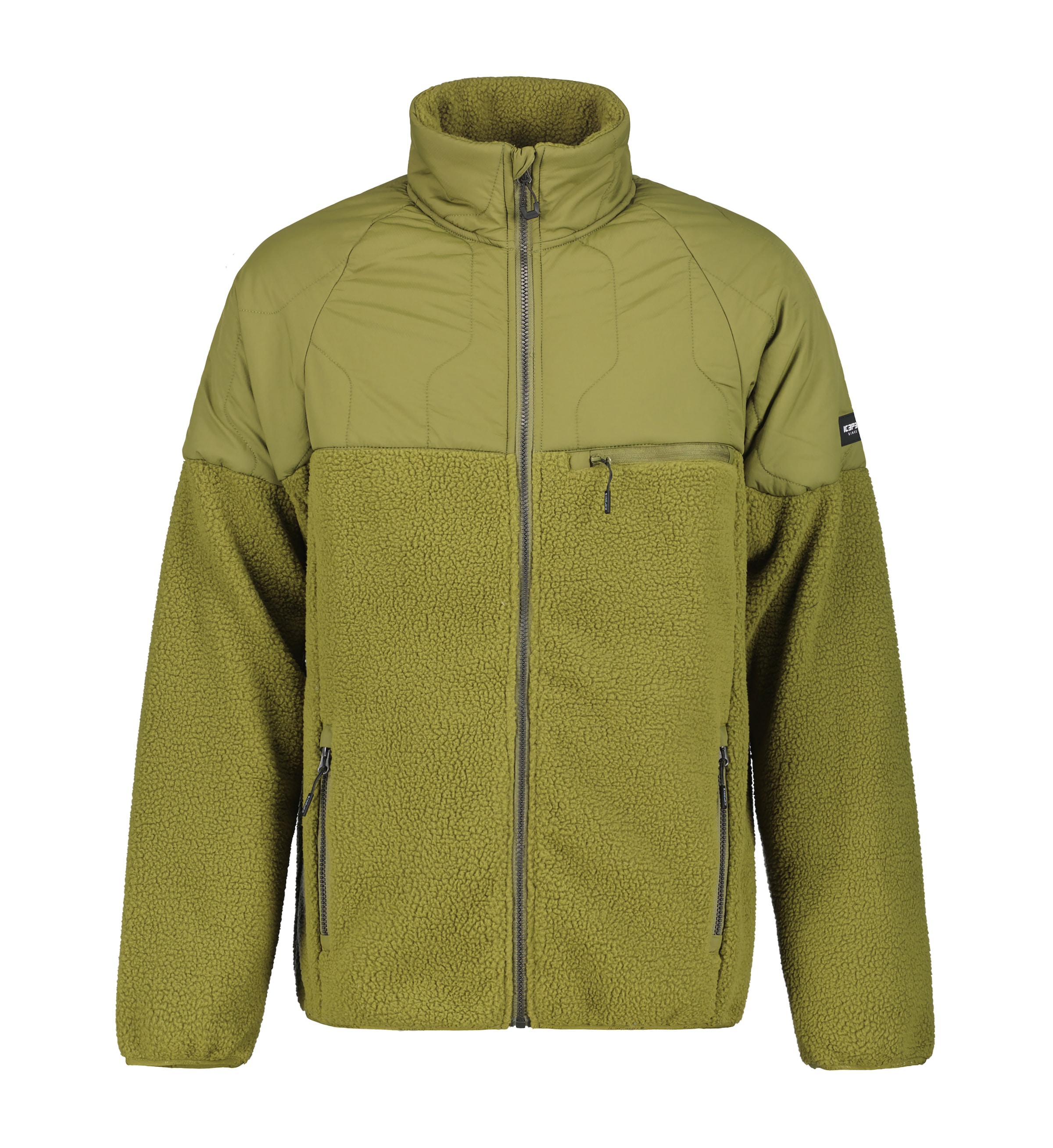 Icepeak Fleecejacke »MANTON« 1 Stk. tlg. für Erwachsene, sportlicher Stil, mit Reißverschlusstaschen