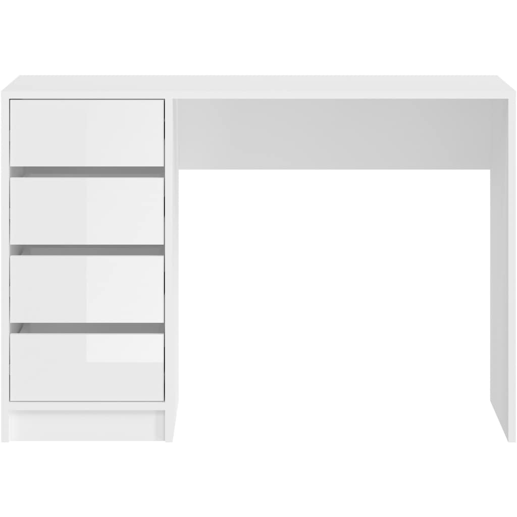 welltime Schreibtisch »Pisa«, Breite 110 cm, Tisch Schminktisch Badschrank Desktop