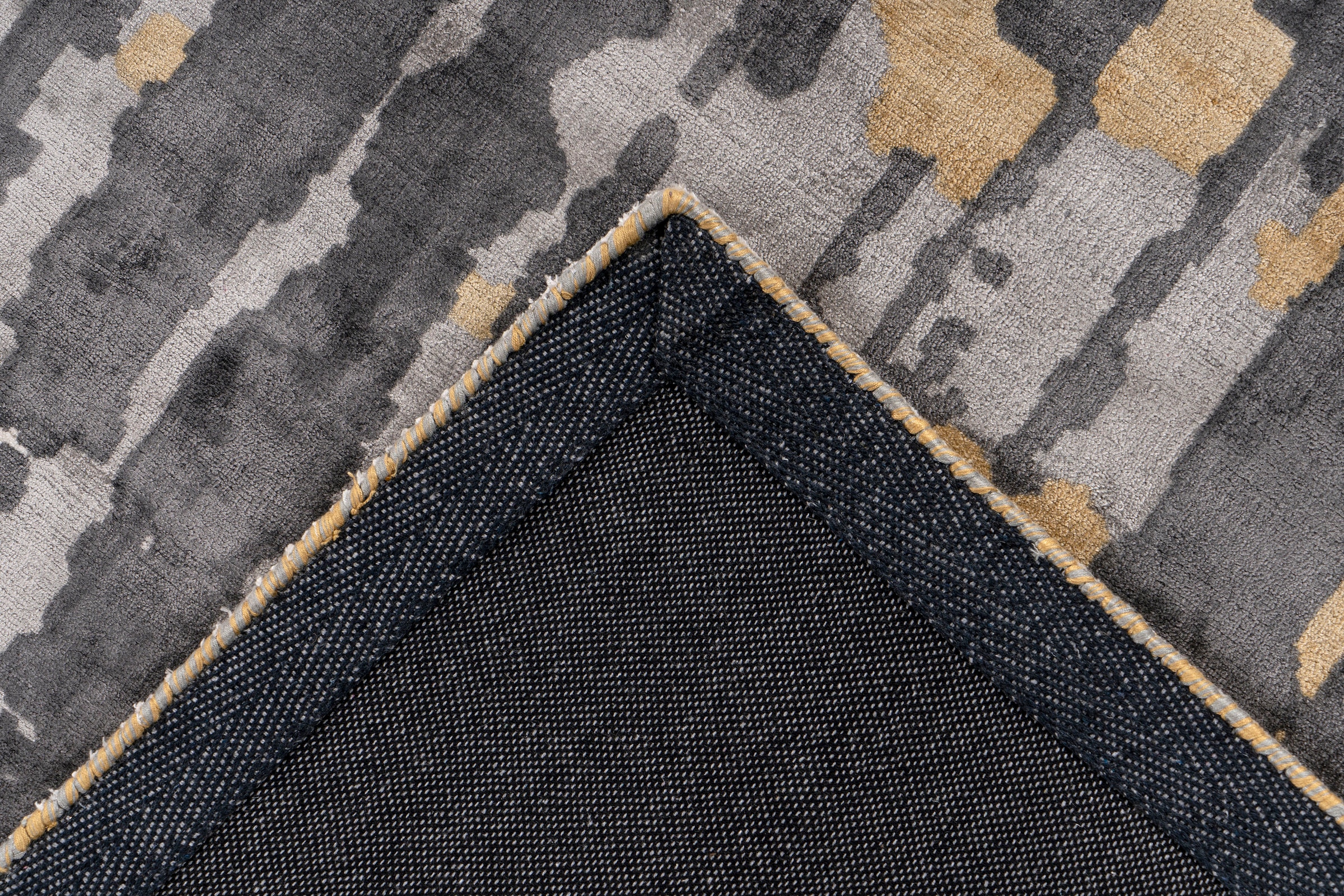 Padiro Teppich »Sinai 225« rechteckig 11 mm Höhe Viskose, weich, Retro Look, Wohnzimmer