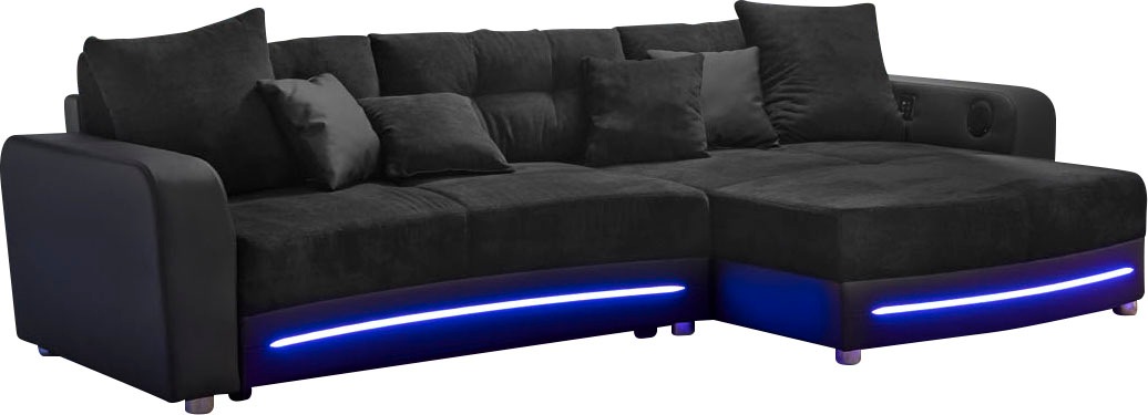 Jockenhöfer Gruppe Ecksofa »Laredo L-Form« inklusive RGB-LED-Beleuchtung un günstig online kaufen