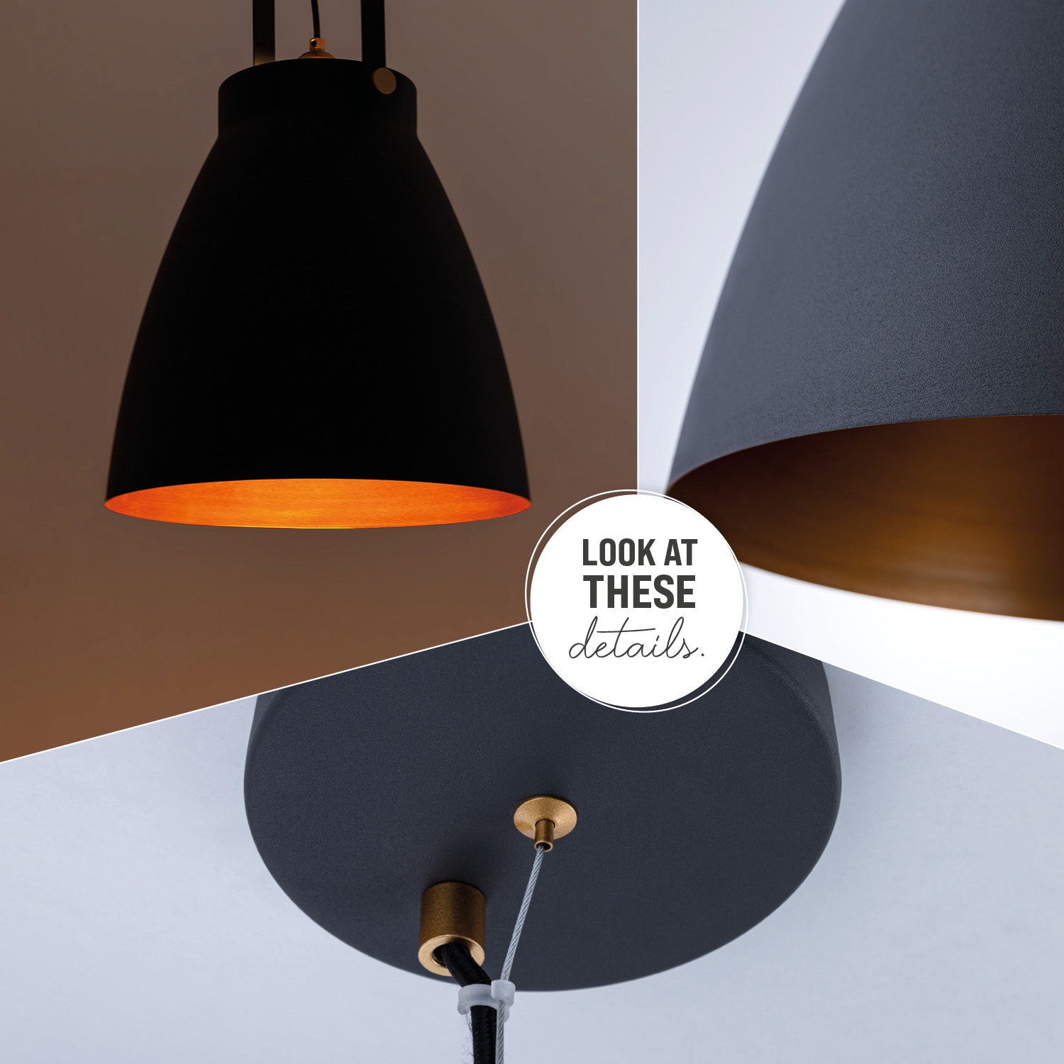 Paco Home Pendelleuchte »BOONE PD« E27 Stehleuchte Modern Wohnzimmer  Industrial Scheinwerfer Design E27