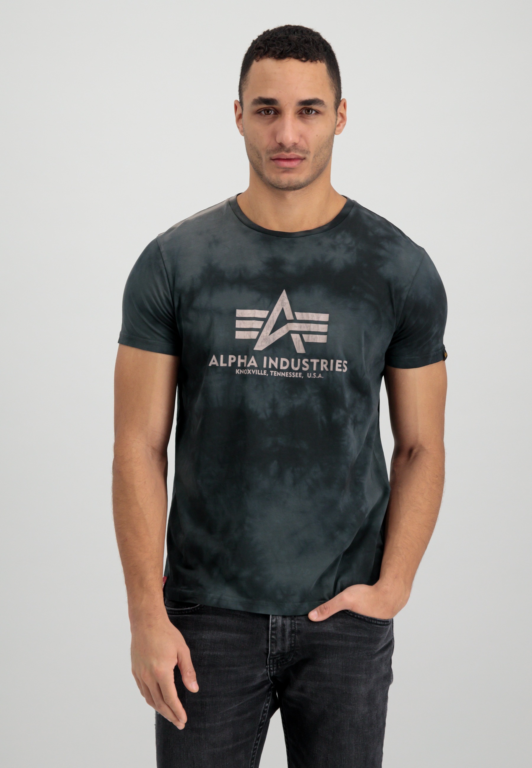 kaufen Batik« T-Shirts Basic Industries T-Shirt »Alpha Men online - Industries T Alpha