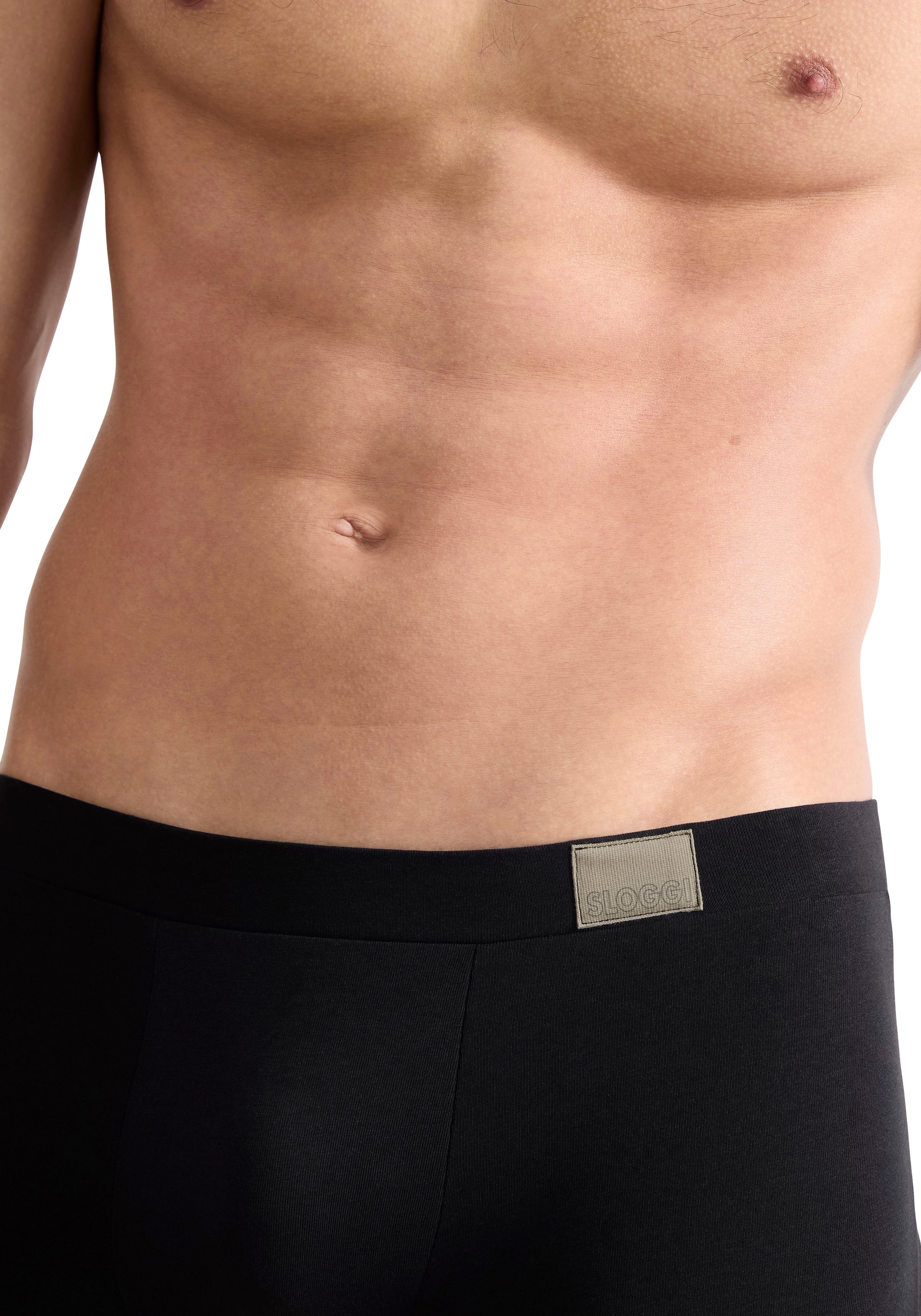 sloggi Hipster »Men GO Natural« Packung, 2er Pack, 2 Lässig, bequeme Basics, Baumwollmix, Soft-Bund, elastisch, weich