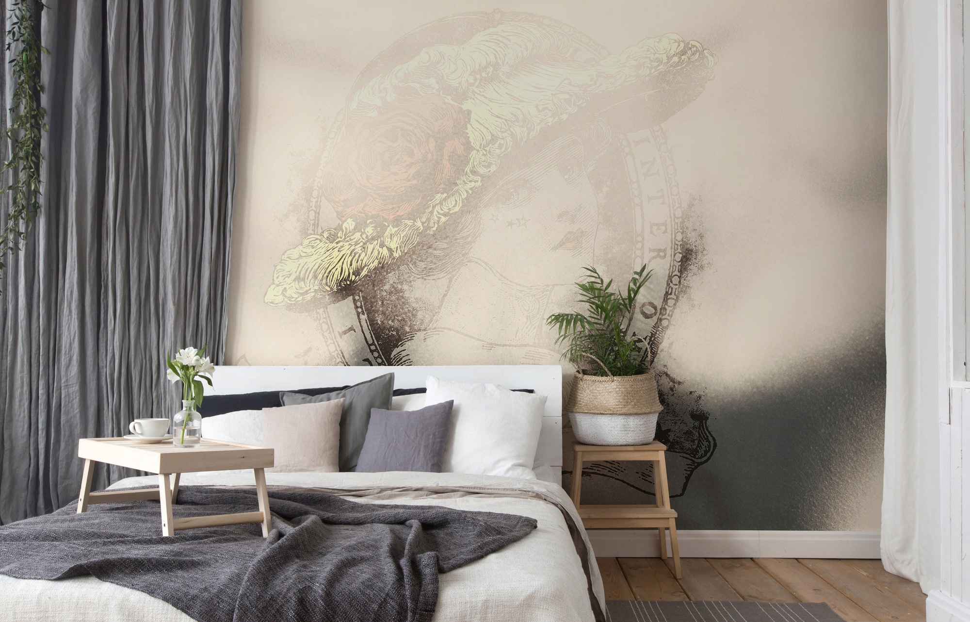 Architects Paper Fototapete »Atelier 47 Tattoo 1« abstrakt glatt Vlies, Wan günstig online kaufen
