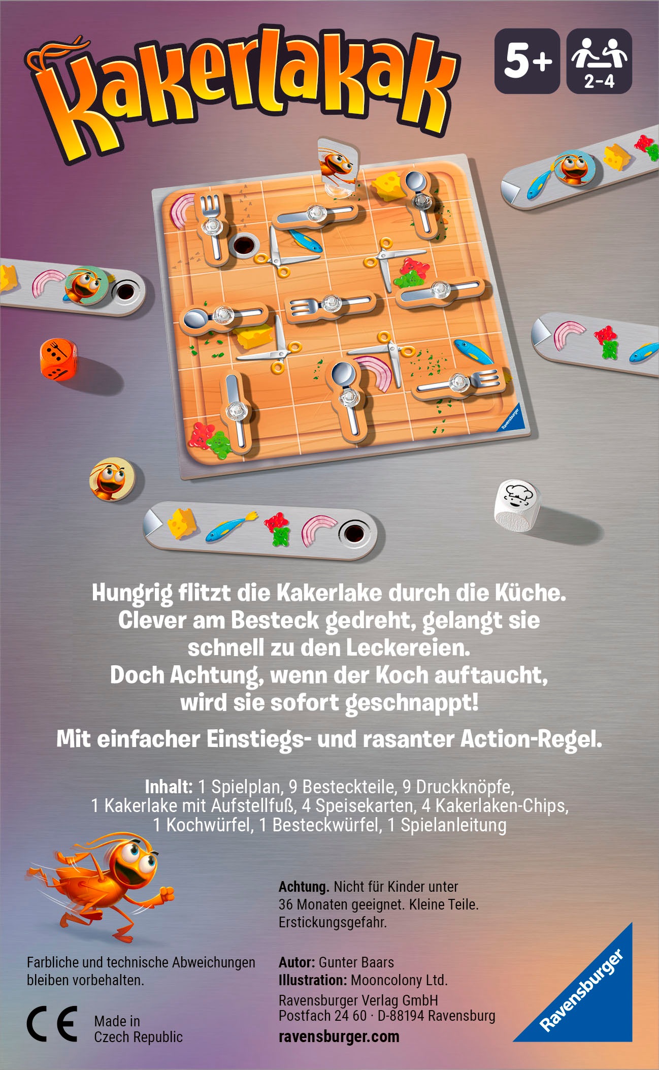 Ravensburger Spiel »Kakerlakak« Made in Europe