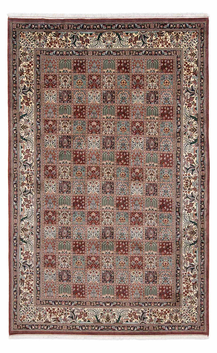 morgenland Wollteppich »Moud Felder 290 x 205 cm«, rechteckig, 10 mm Höhe, günstig online kaufen