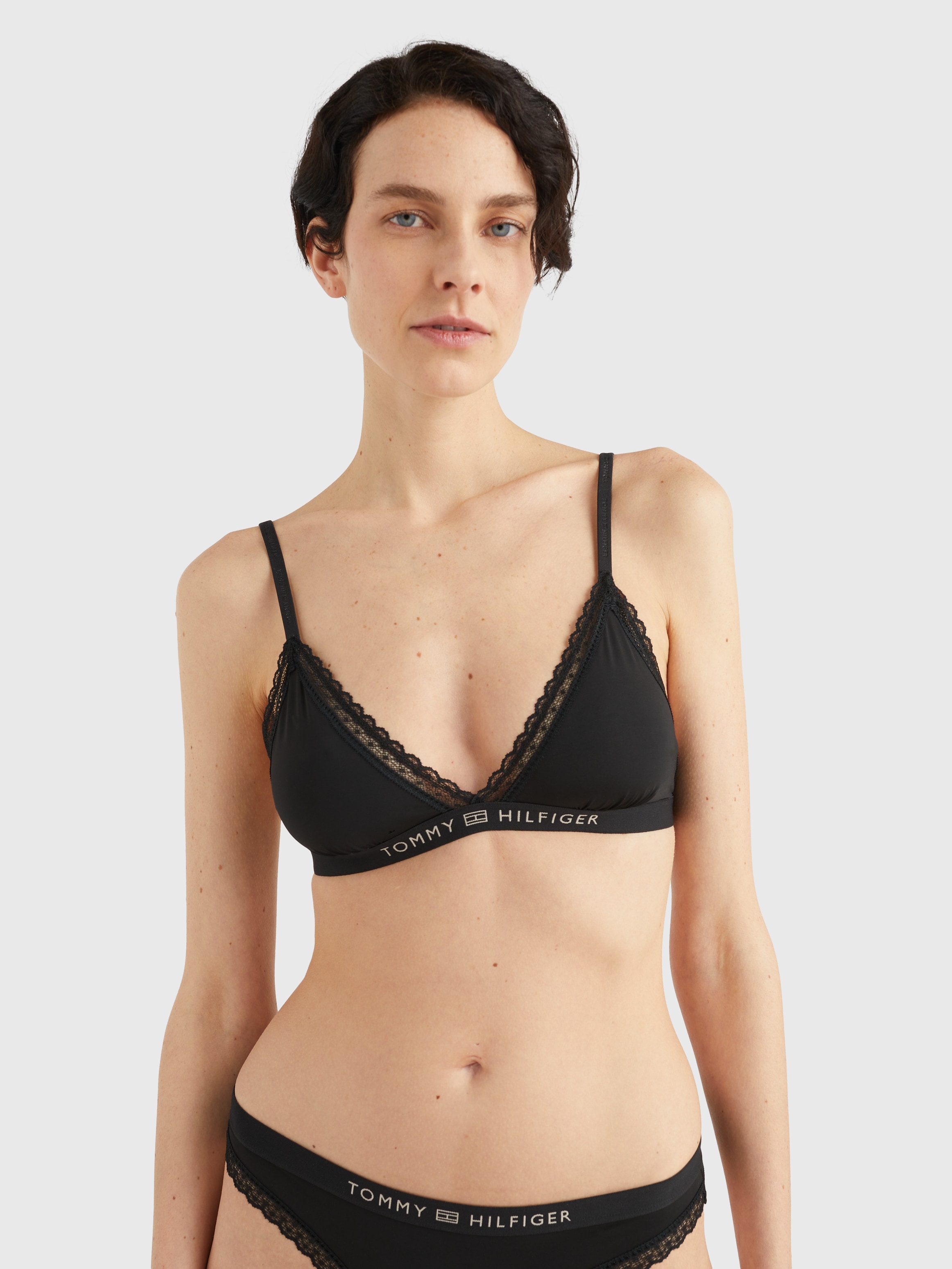 Triangel-BH »UNLINED TRIANGLE«, mit Tommy Hilfiger Markenlabel