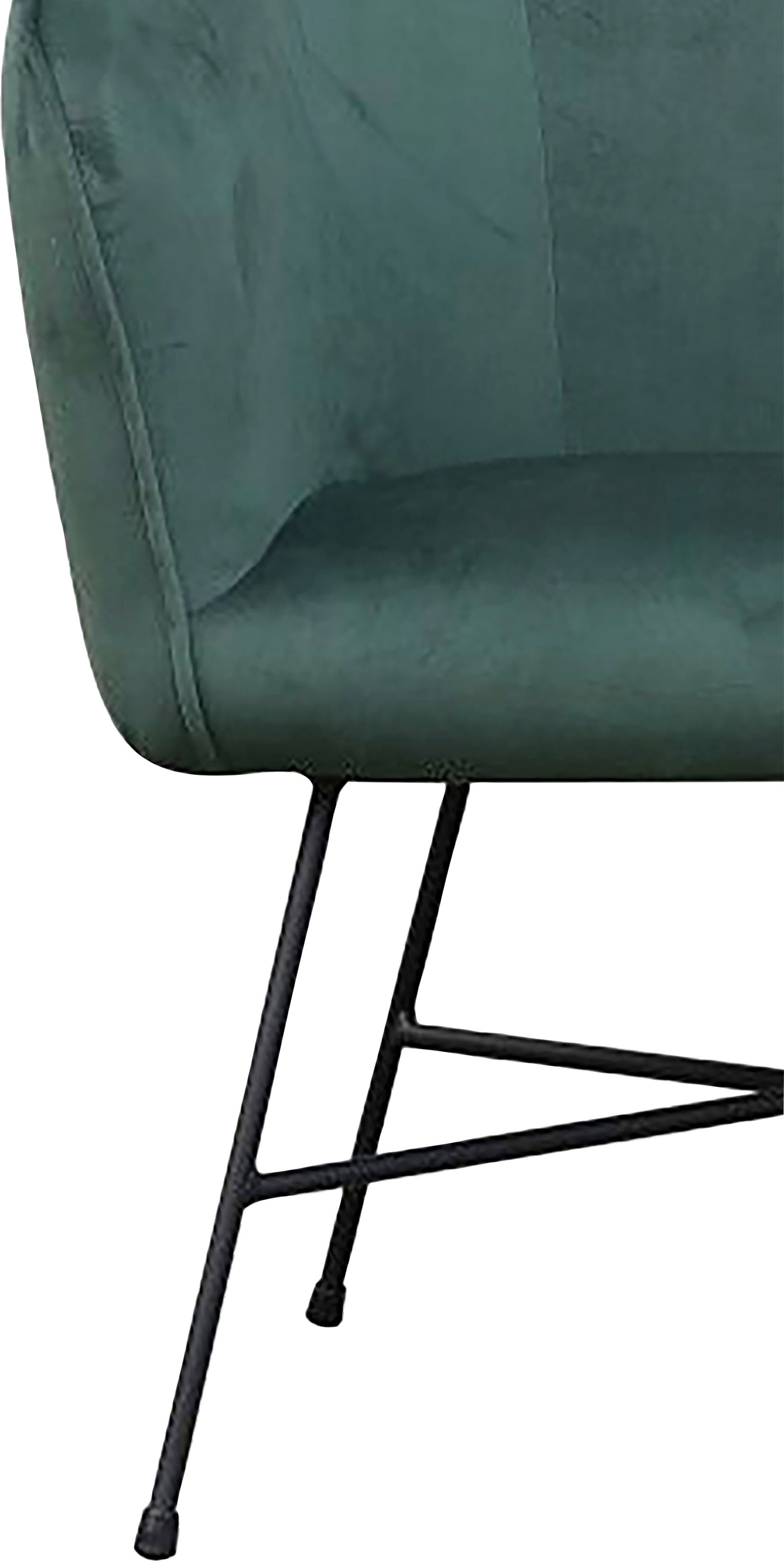 Homexperts Sessel »IZZY«, mit verschiedenen Bezügen und elegantem Gestell