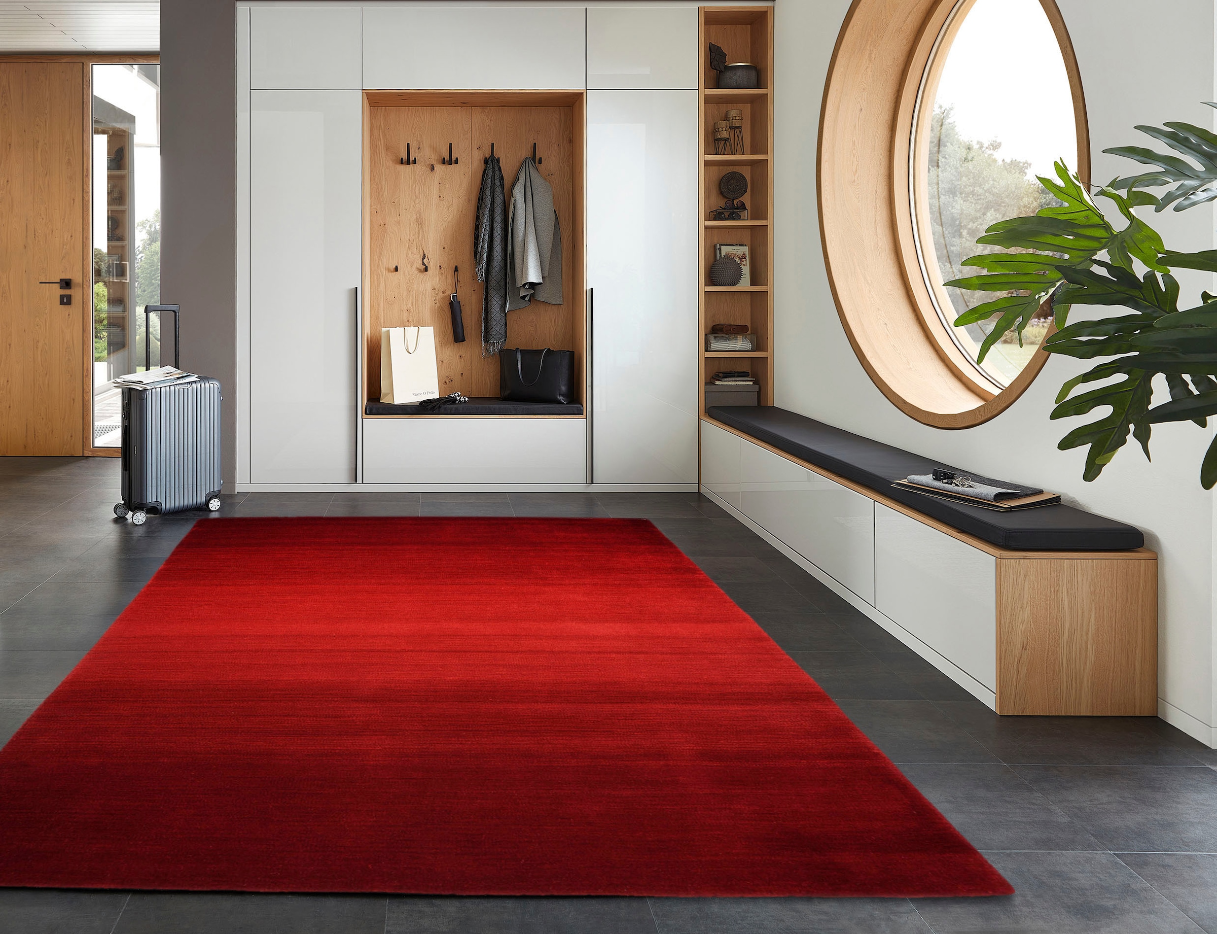 OTTO home Wollteppich »Violetta« rechteckig 14 mm Höhe reine Wolle, handgew günstig online kaufen