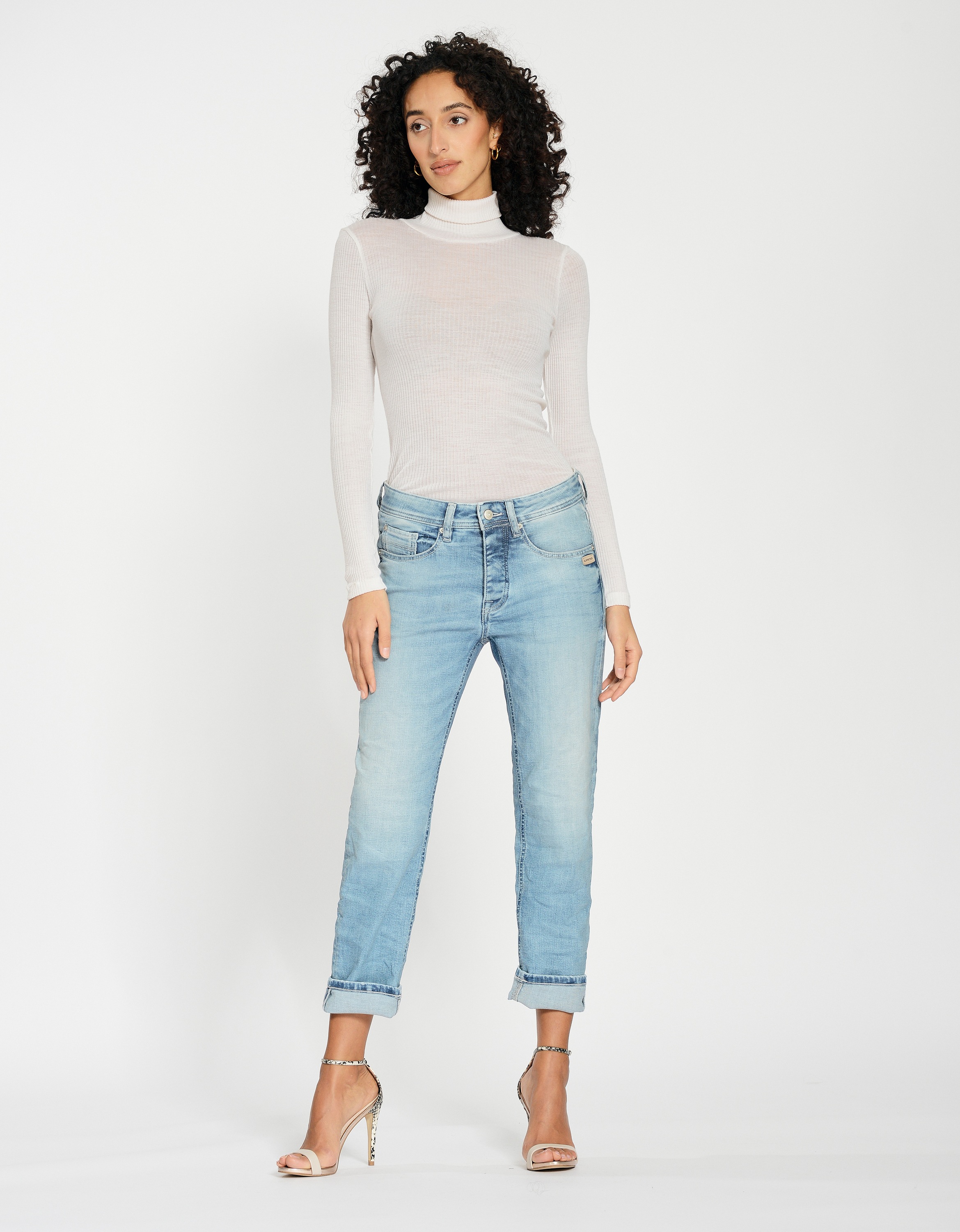 GANG Boyfriend-Jeans »GANG Jeans Boyfriend 94NICA CROPPED«