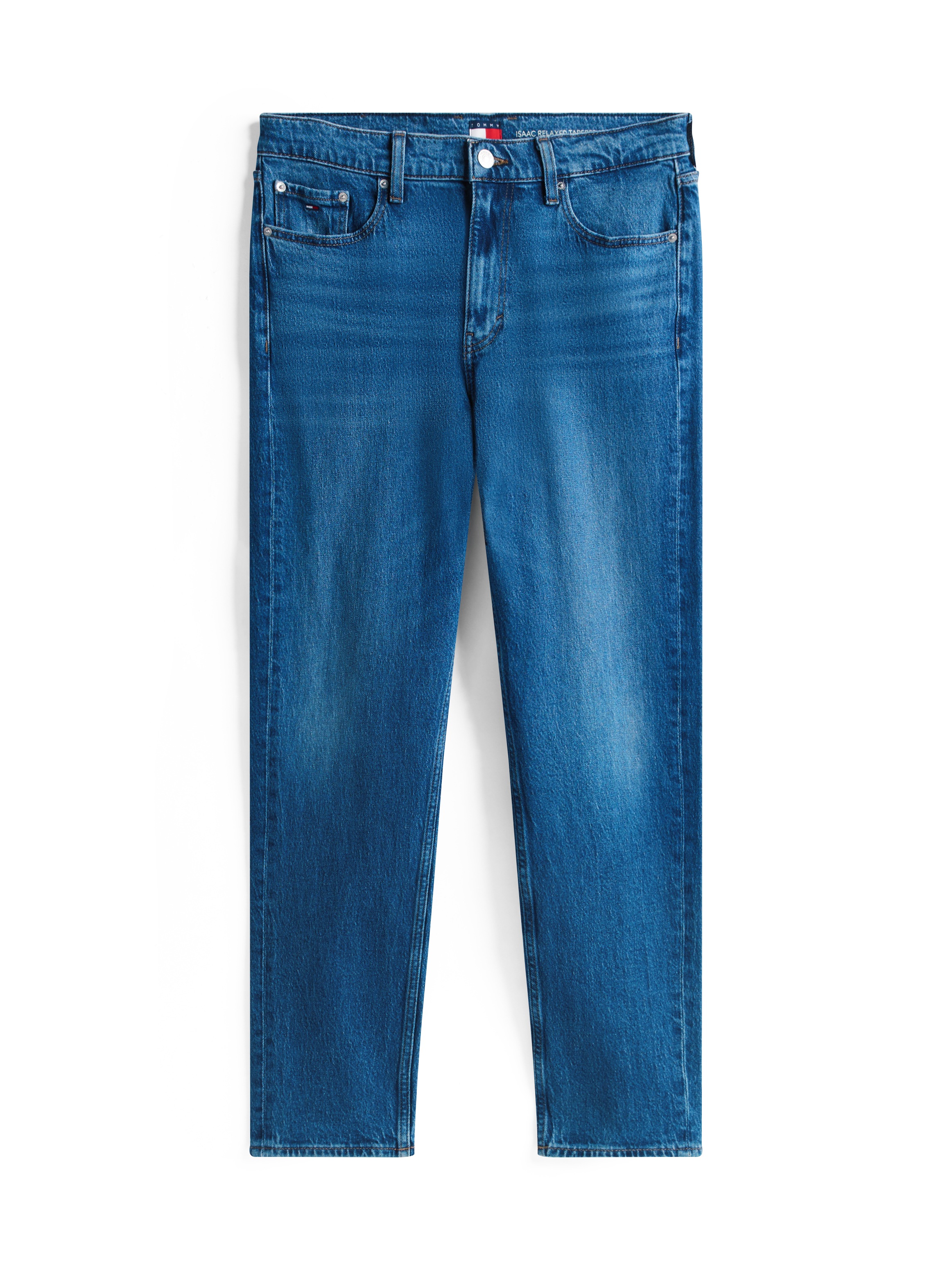 Tommy Jeans Gerade Jeans »Isaac Relaxed Tapered«, Mit Gürtelschlaufen