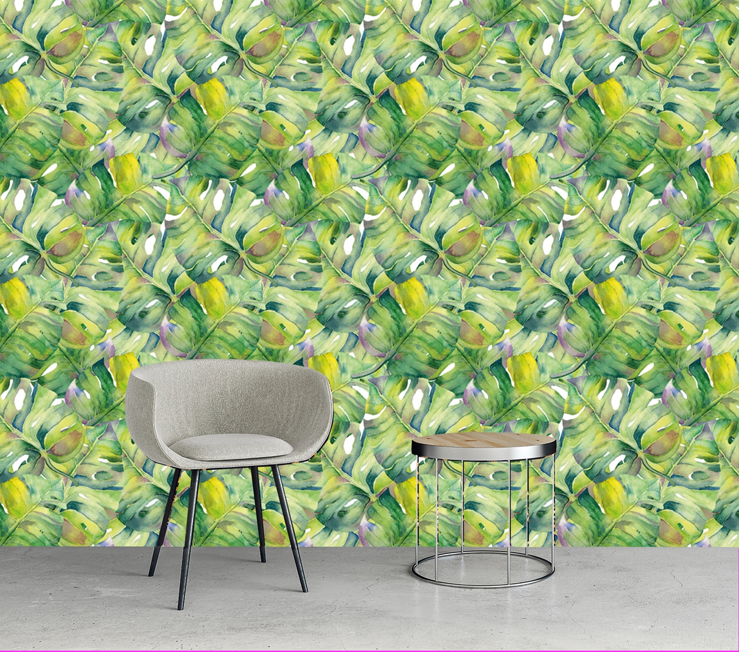 queence Vinyltapete »Kara« Motiv | geblümt | gemustert glatt 90x250cm, selbstklebend, kinderleichte Anbringung, , Sticker