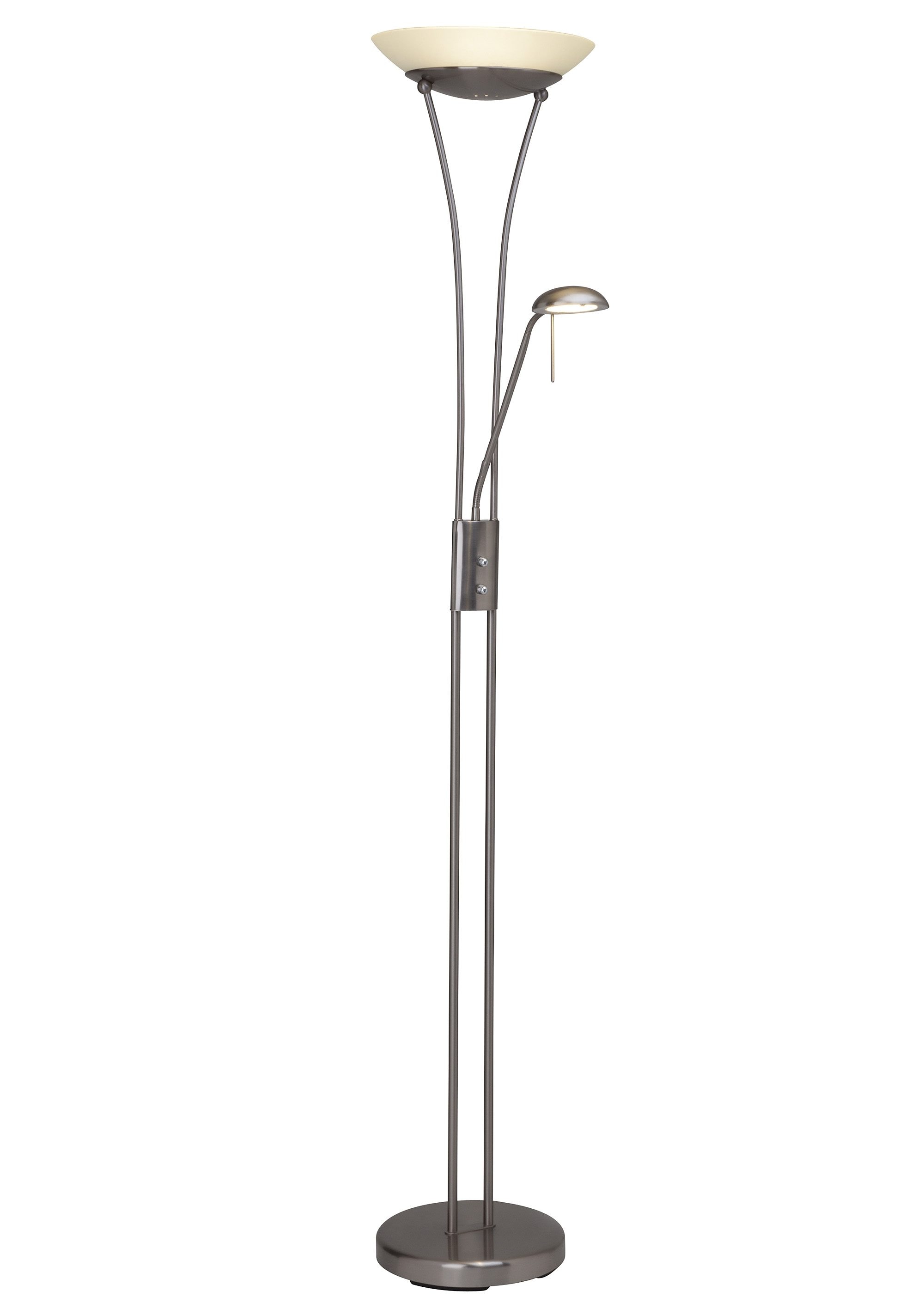 natur/schwarz »Woodline«, online flammig-flammig, E27, 1 kaufen cm, 139 36 x Bambus, Brilliant Stehlampe Metall/