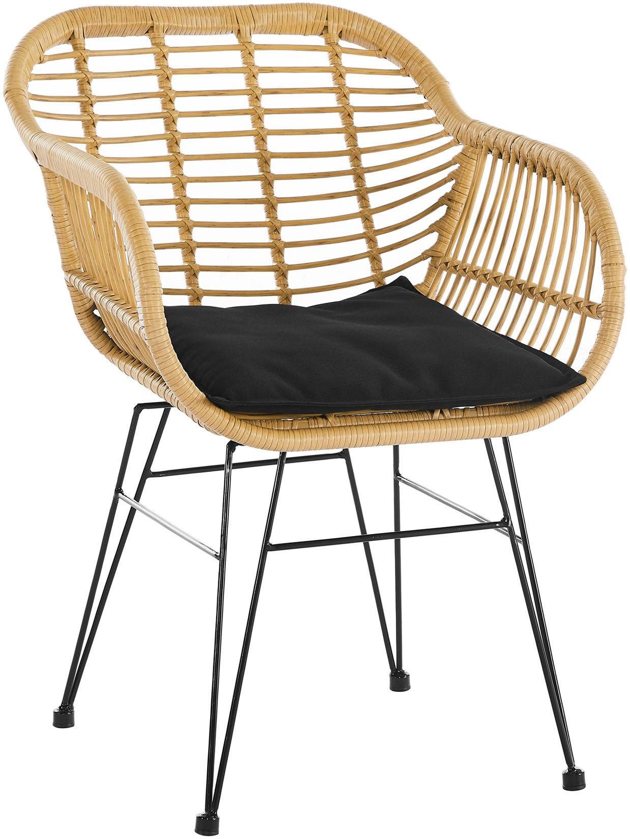 SalesFever Stuhl »Wels - Komfortabler Sitzplatz« (Set) 2 Stk. Zweier-Set: W günstig online kaufen