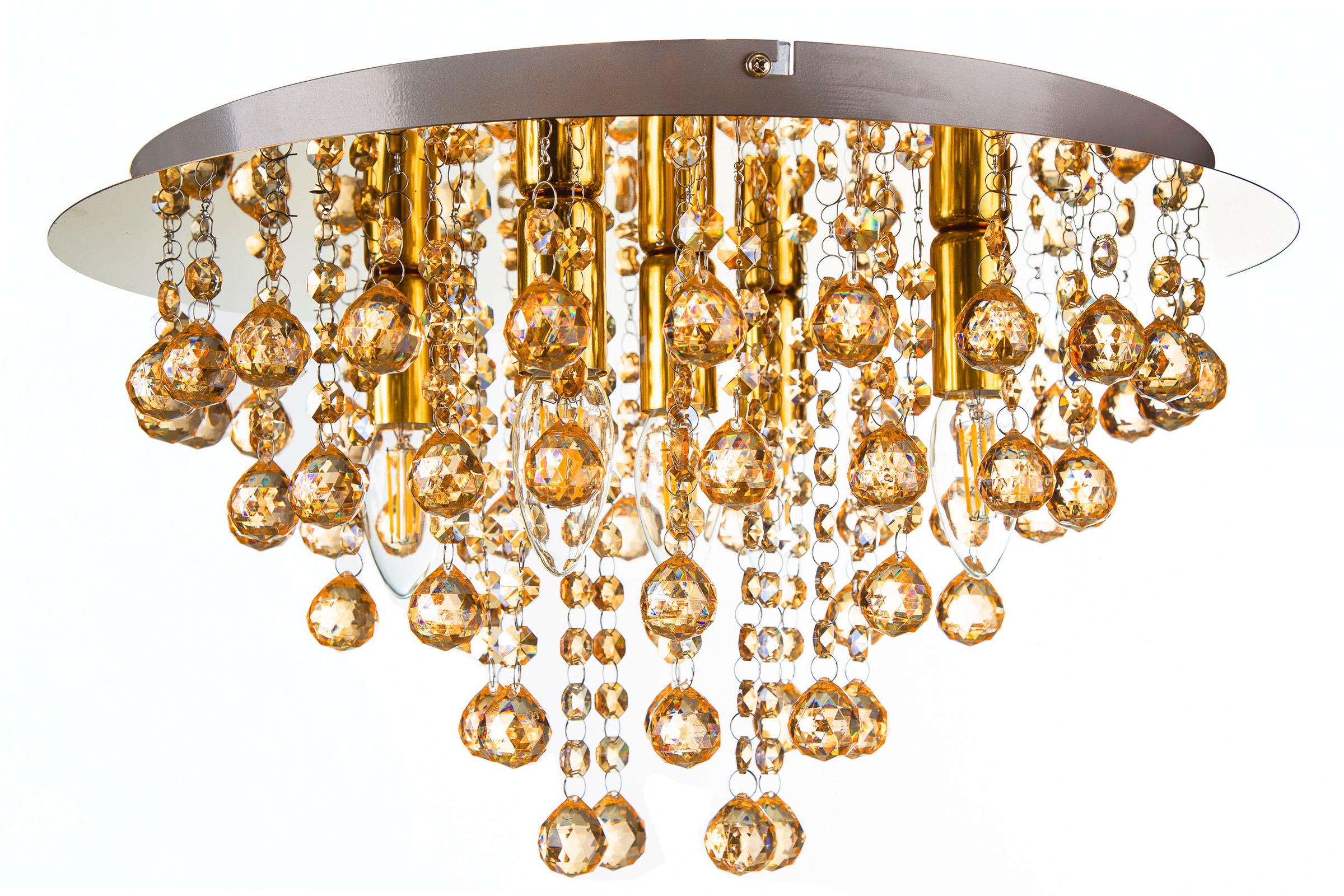 NOWA Deckenleuchte »LONDON« E14 4 Stk. Deckenlampe, Tropfen, Esszimmer, Woh günstig online kaufen