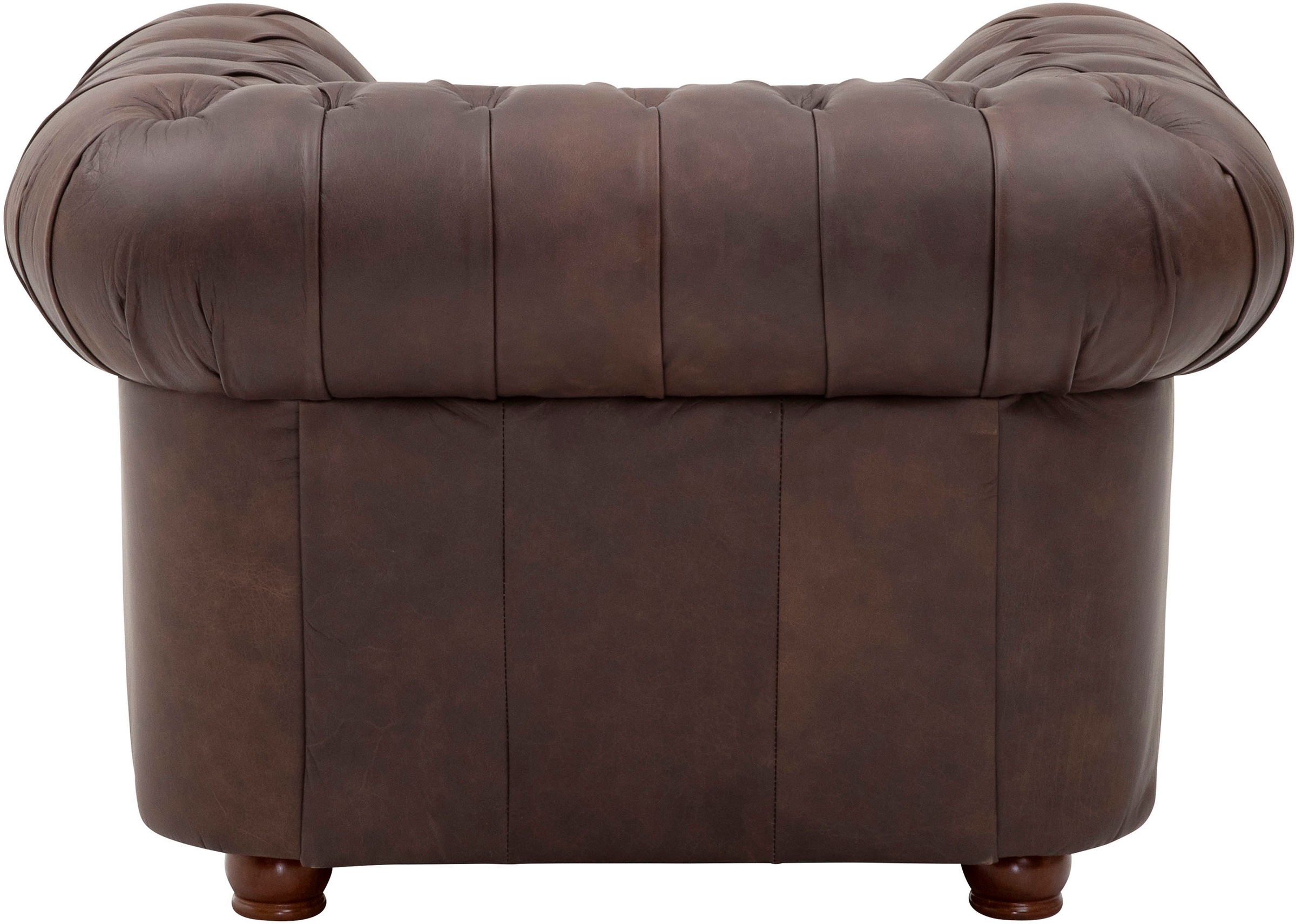 Max Winzer® Sessel »Norwin, Loungesessel, Chesterfield mit Ziernägeln in der Chatose,«, Clubsessel, klassisch, edel, modern und bequem