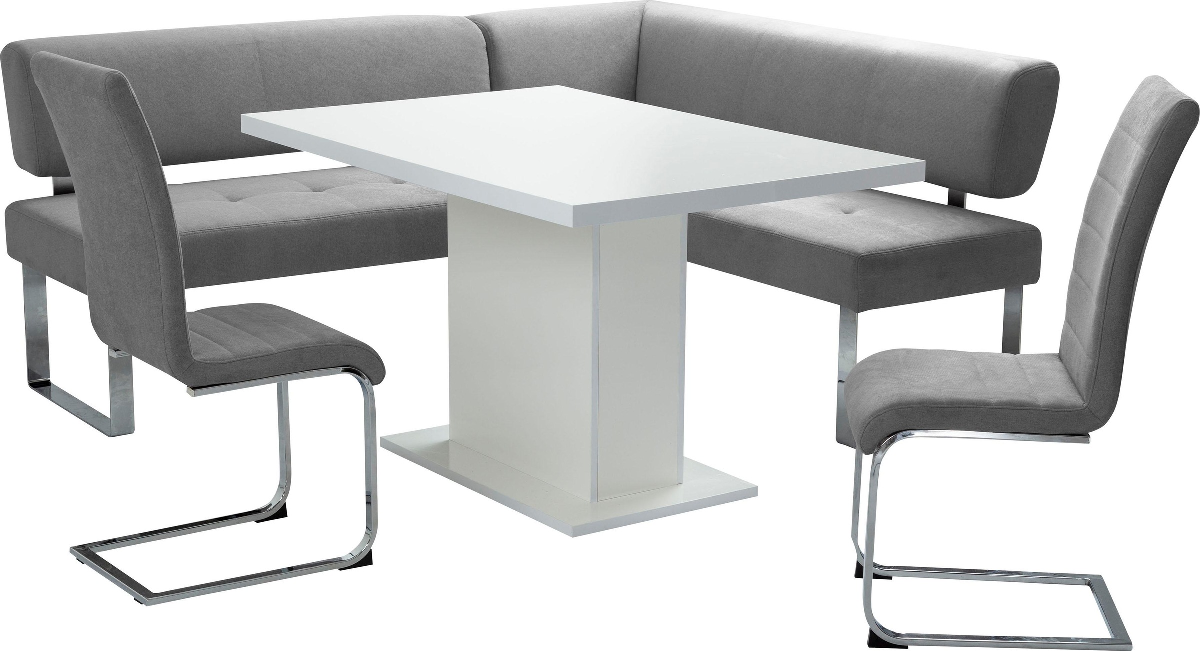 4. Bild von Home affaire Säulen-Esstisch »Cross«, (Breite 136 cm)