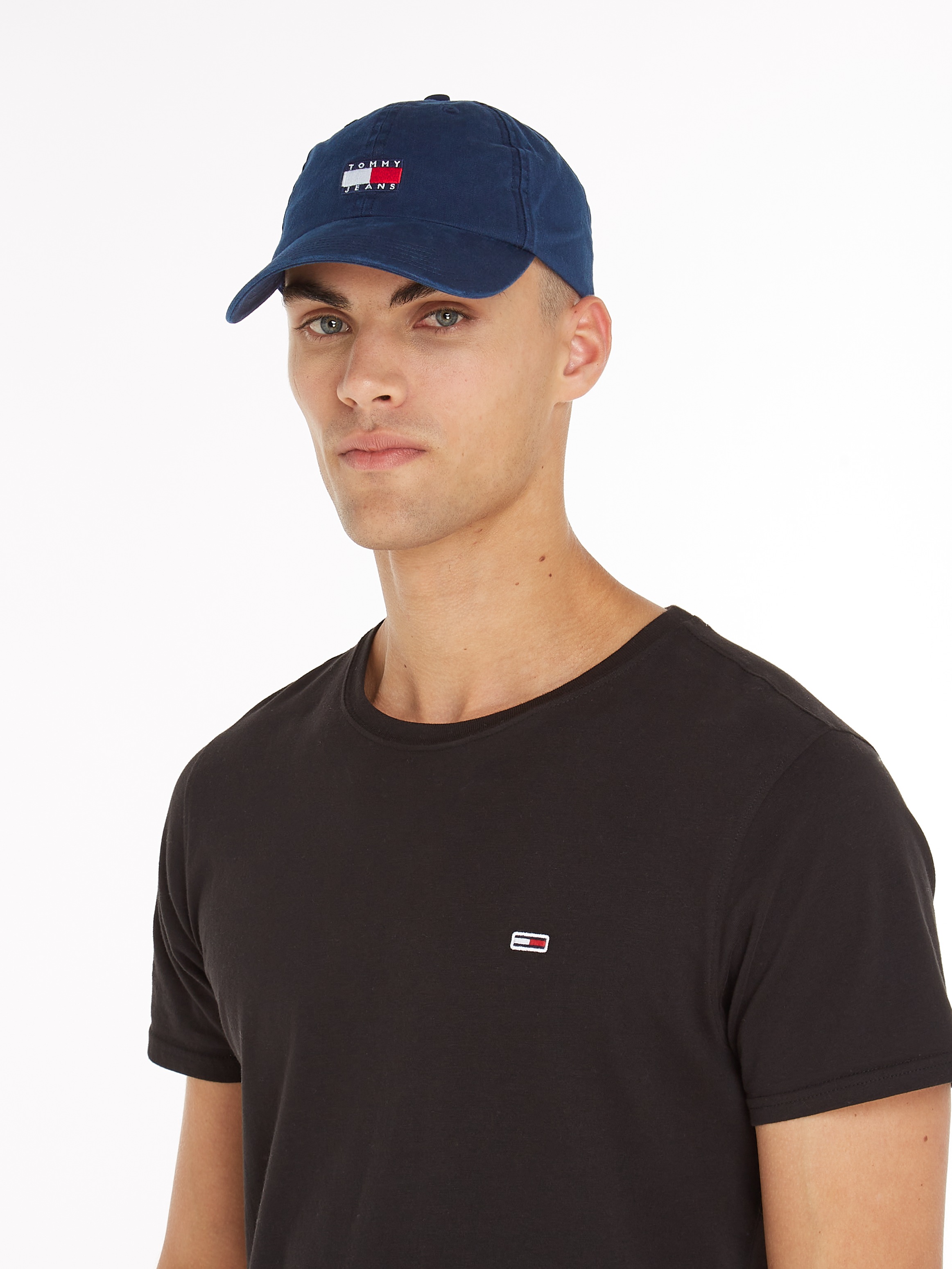Tommy Jeans Baseball Cap »TJM HERITAGE CAP«, mit großer Logostickerei