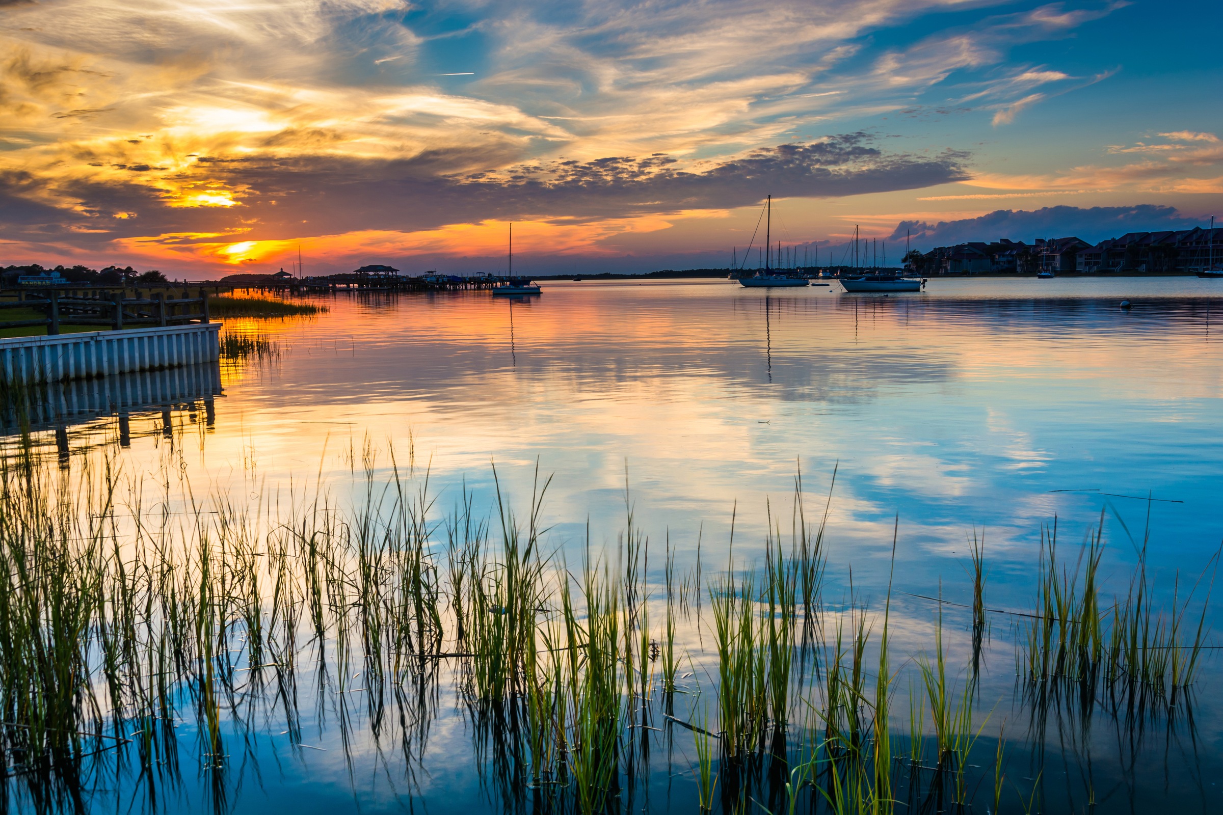 Papermoon Fototapete »Folly Beach South Carolina« glatt günstig online kaufen