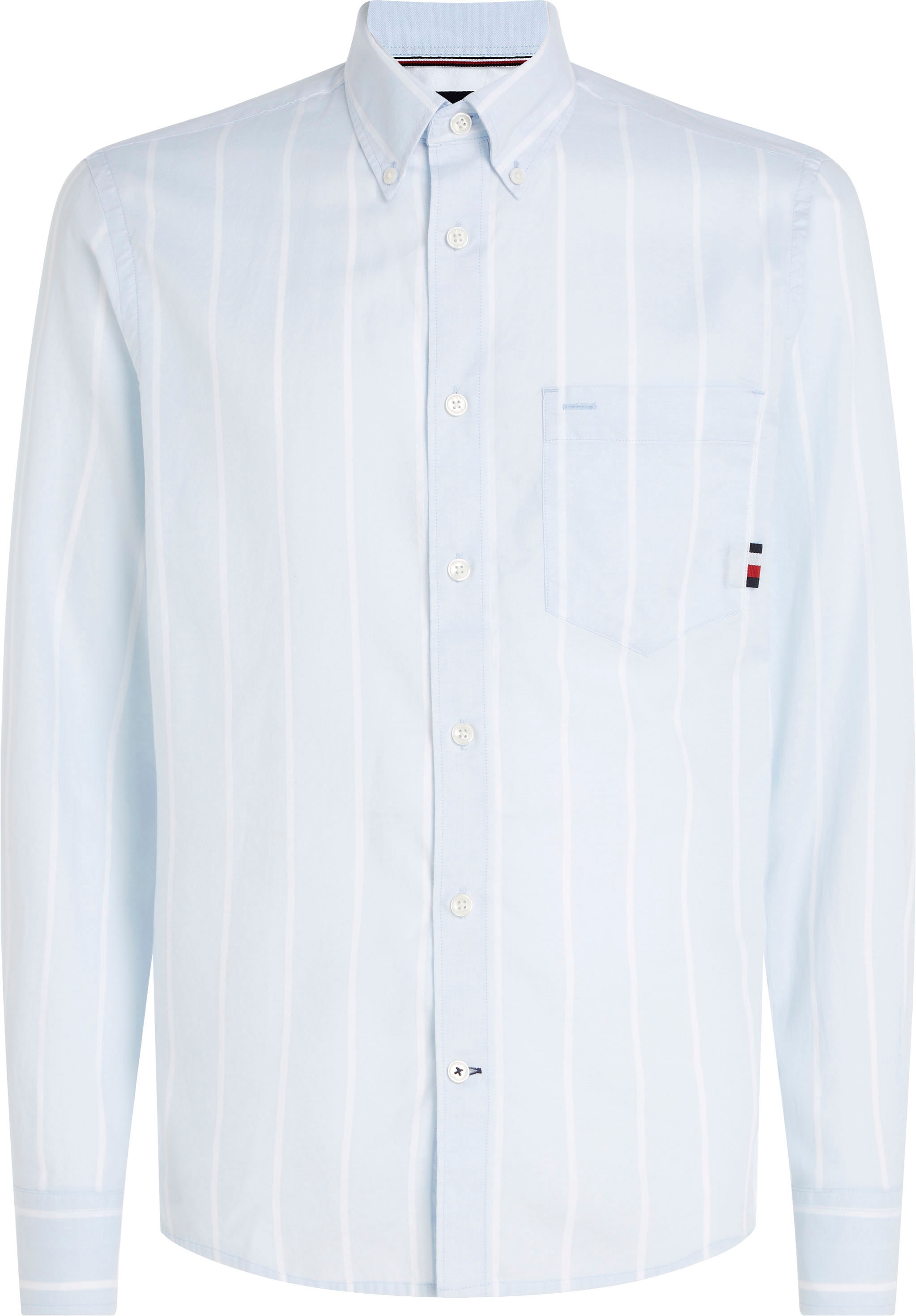 Tommy Hilfiger Langarmhemd mit »OXFORD kaufen STRIPE RF SHIRT«, Button-down-Kragen