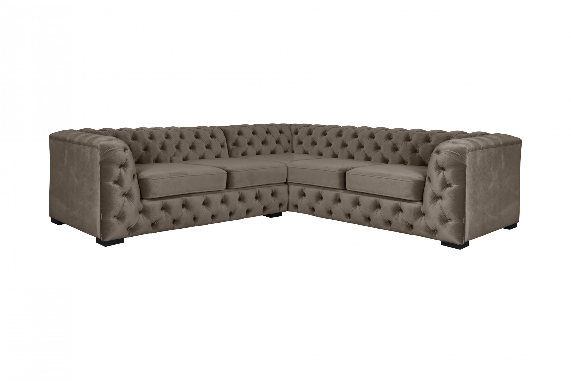 Guido Maria Kretschmer Home&Living Chesterfield-Sofa »KALINA L-Form«, hochw günstig online kaufen