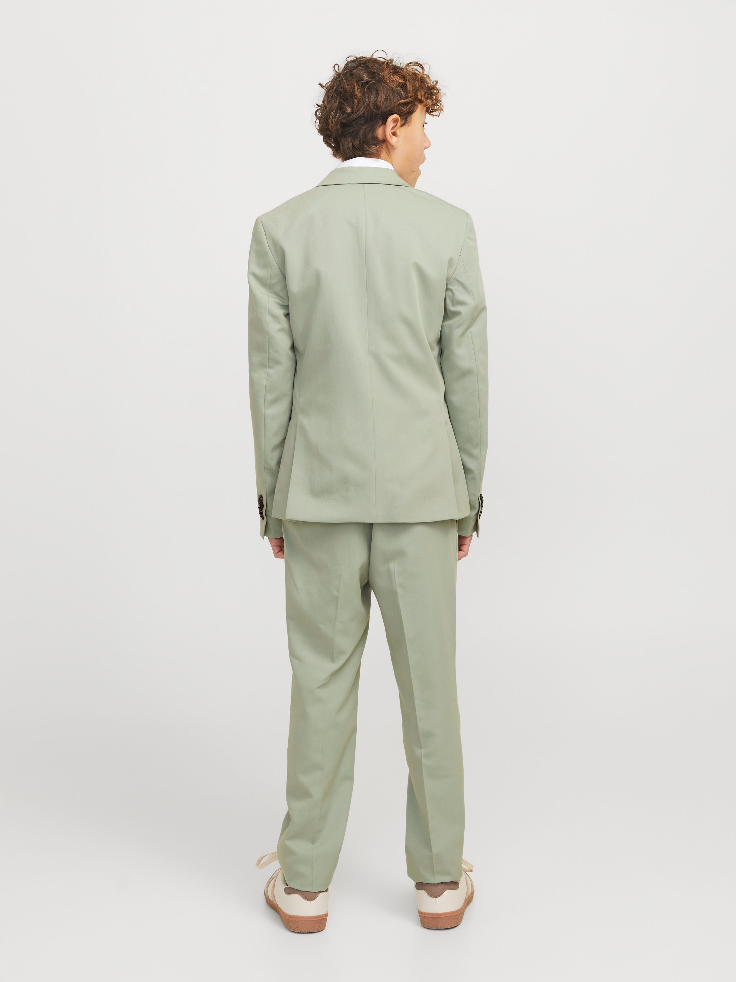 Jack & Jones Junior Anzughose »JPRSOLAR elastisch, pflegeleicht, komfortabel«, unifarben, modisch, slim fit, Web
