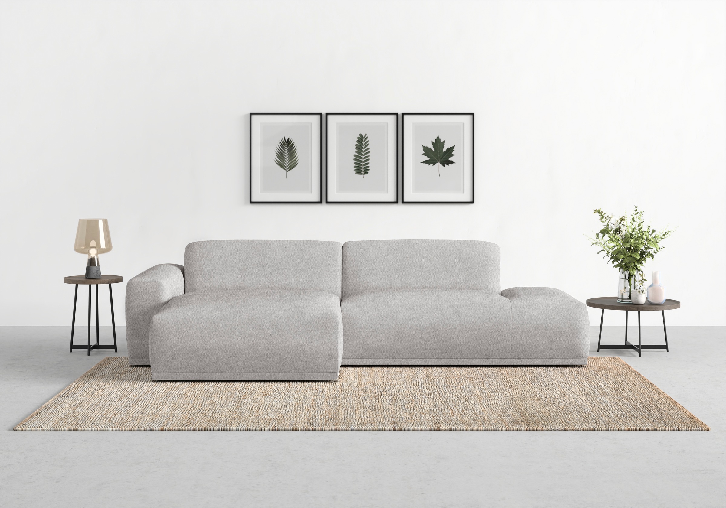 TRENDMANUFAKTUR Ecksofa »Braga, mit hochwertigem Kaltschaum, L-Form, in Cor günstig online kaufen