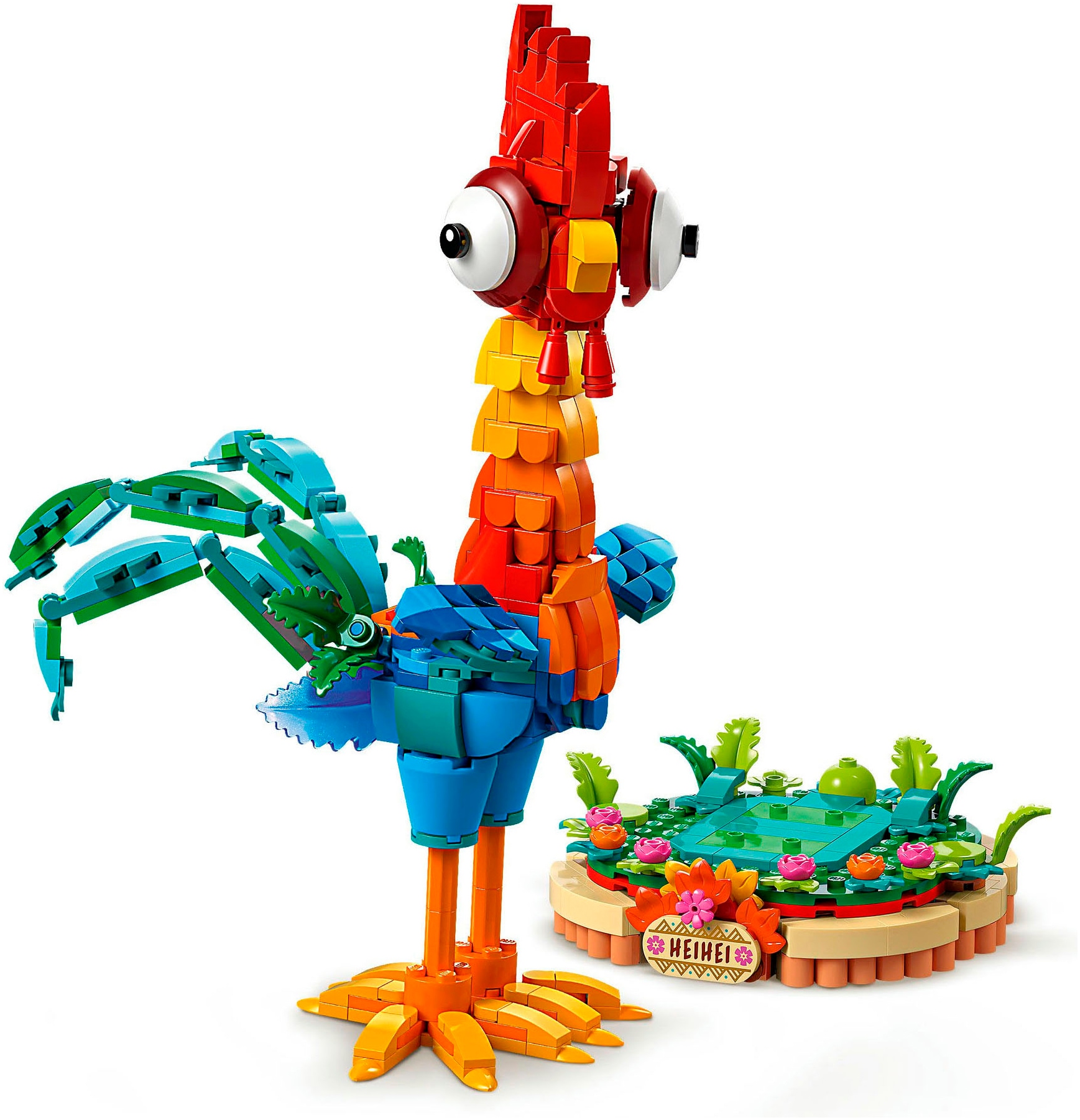 LEGO® Konstruktionsspielsteine »Heihei (43272), LEGO® Disney Princess«, (566 St.), Made in Europe