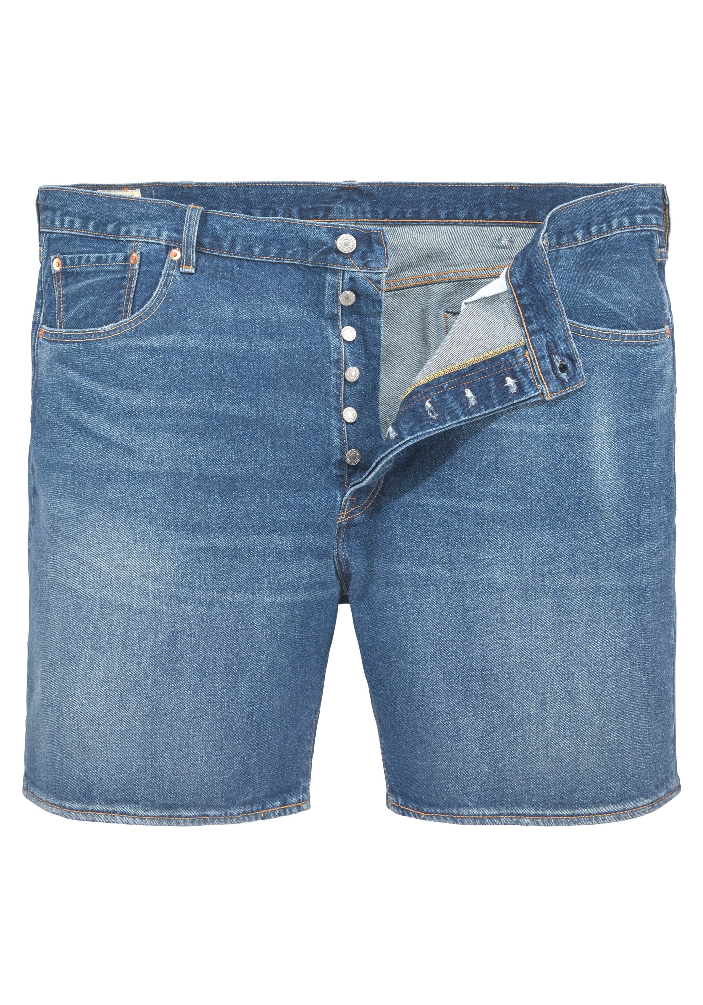 Levi's® Plus Jeansbermudas »501 HEMMED SHORTS«, mit Stretchanteil