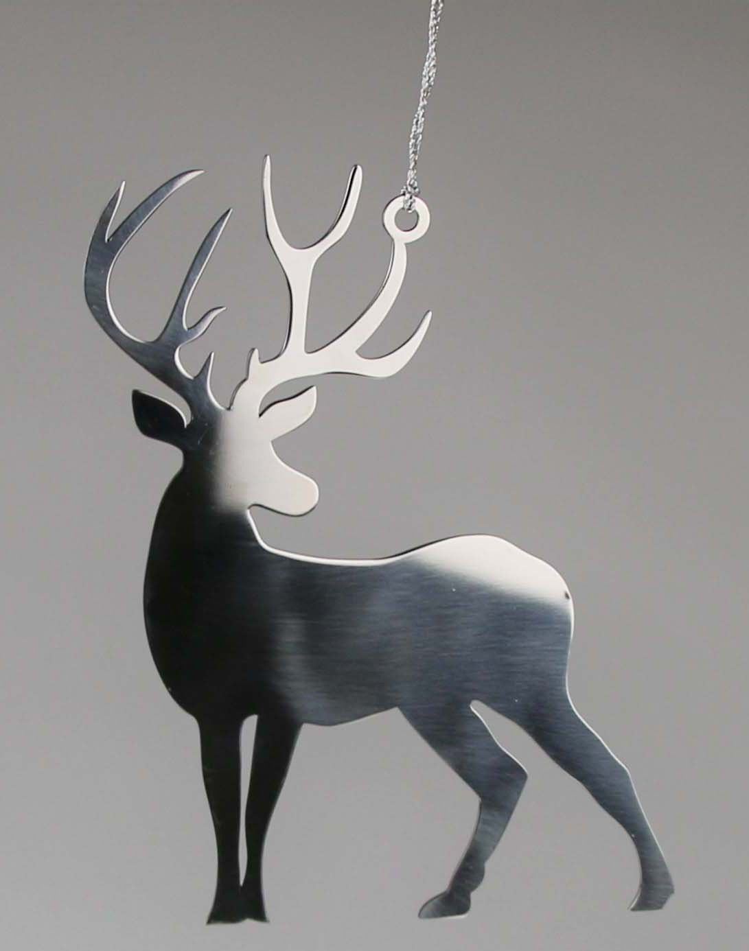 AM Design Baumbehang »Hirsch, Weihnachtsdeko, Christbaumschmuck«, (1 St.), aus Edelstahl