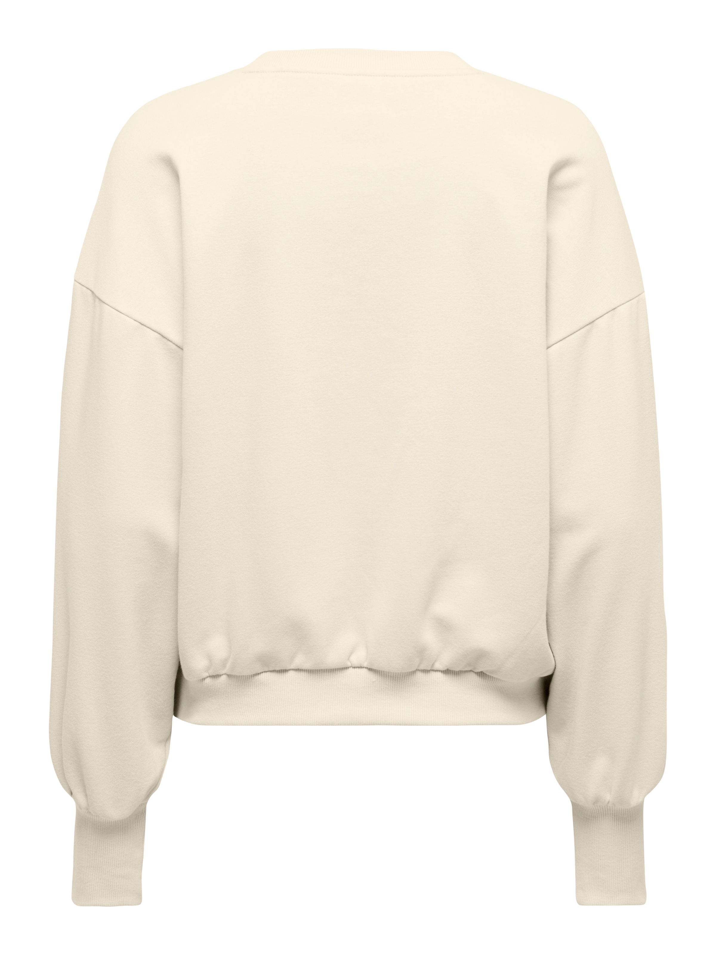 ONLY Sweatshirt »ONLBROOKE L/S O-NECK DETAIL SWT NOOS«
