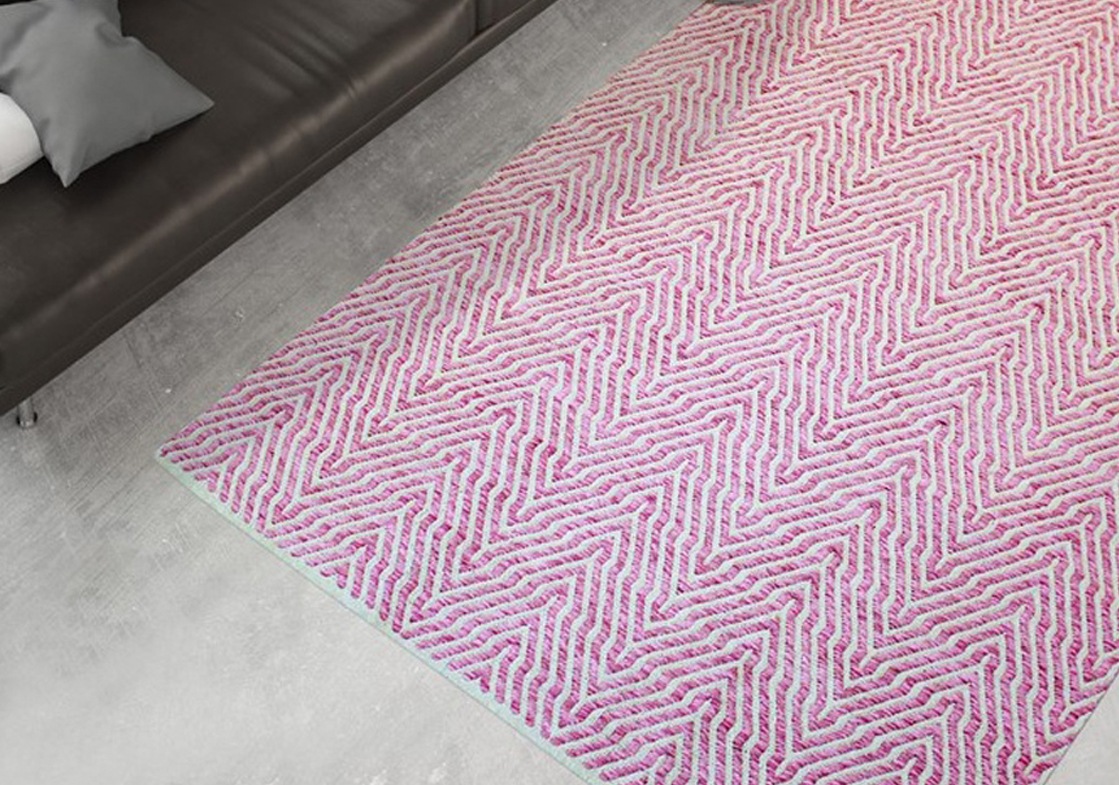 my home Teppich »Hanno«, rechteckig, 7 mm Höhe, flacher Teppich, Kurzflor, günstig online kaufen