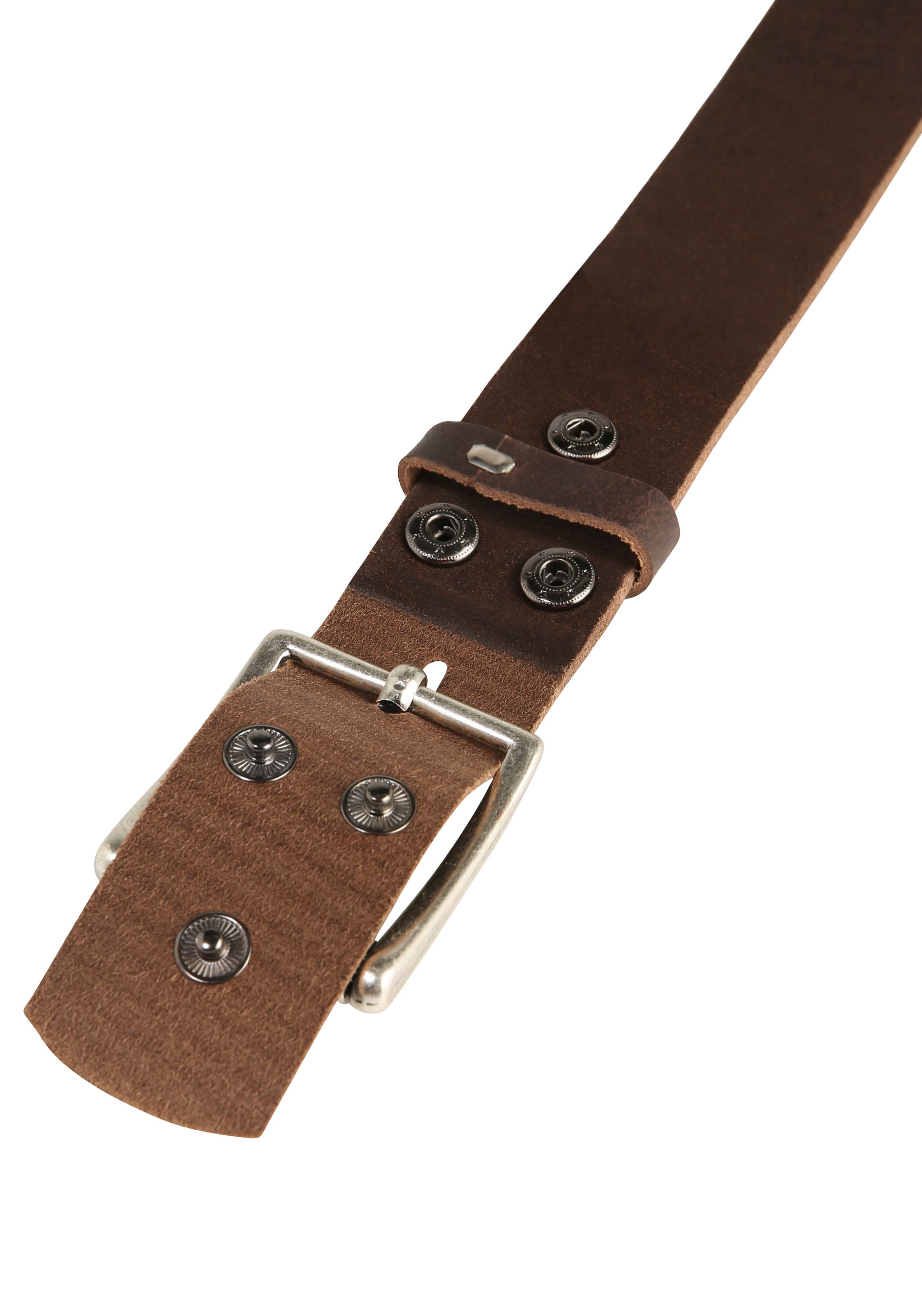 Rettungsring Gürtel Ledergürtel mit austauschbarer Schließe »Rollenschließe einfach«