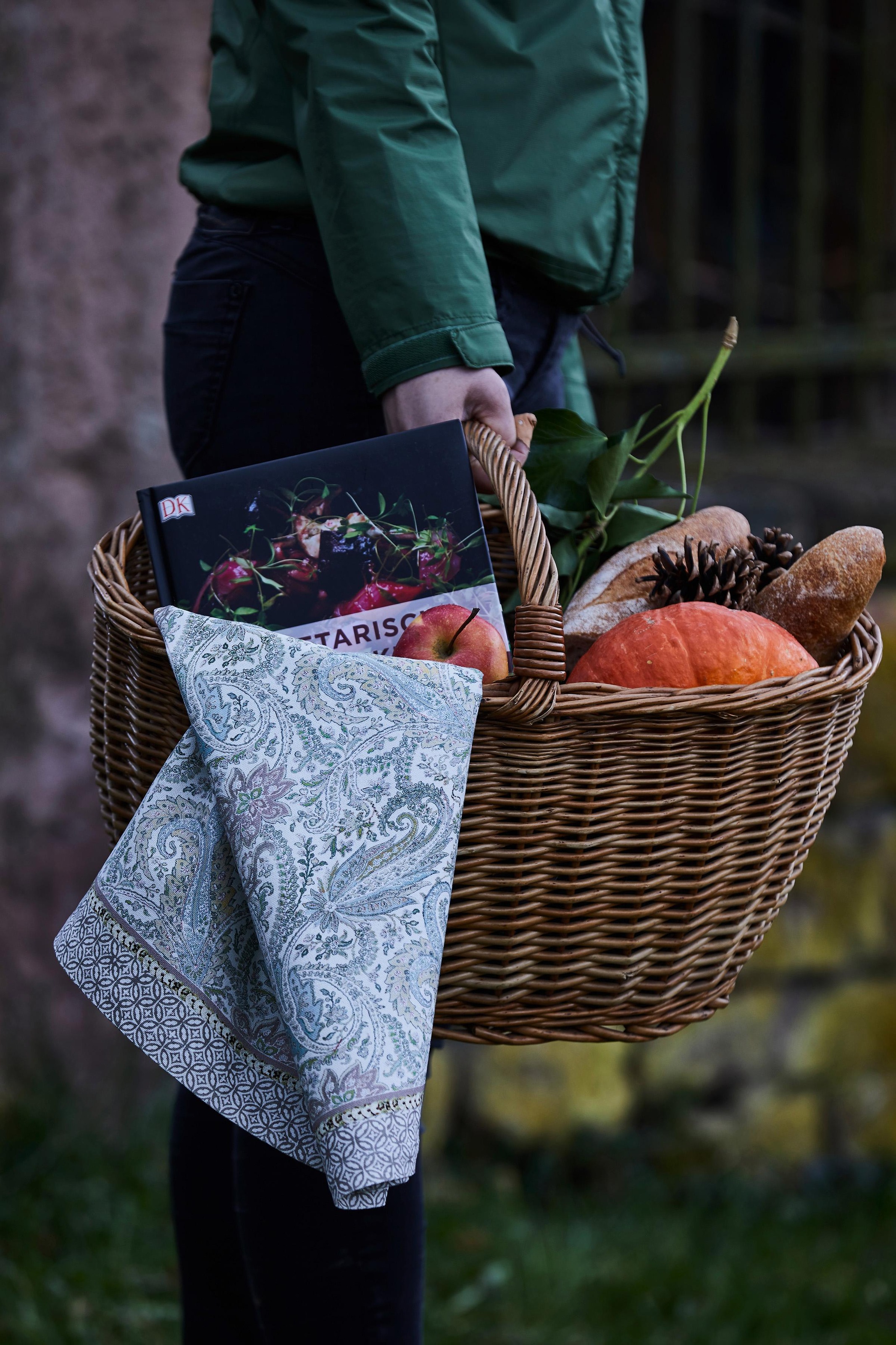 APELT Mitteldecke »1310 Herbstzeit, Herbstdeko, Herbst«, (1 St.), Digitaldr günstig online kaufen