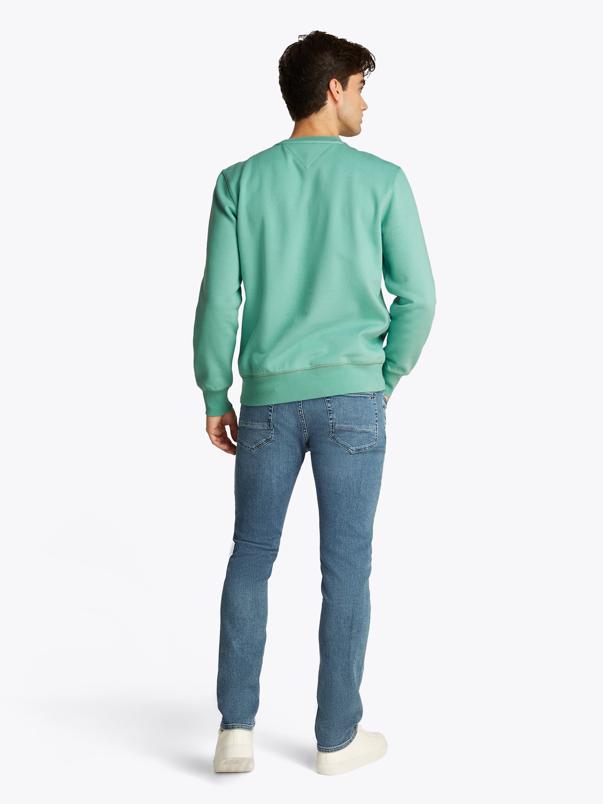Tommy Hilfiger Sweatshirt »TOMMY LOGO SWEATSHIRT«, mit klassischem Rundhalsausschnitt