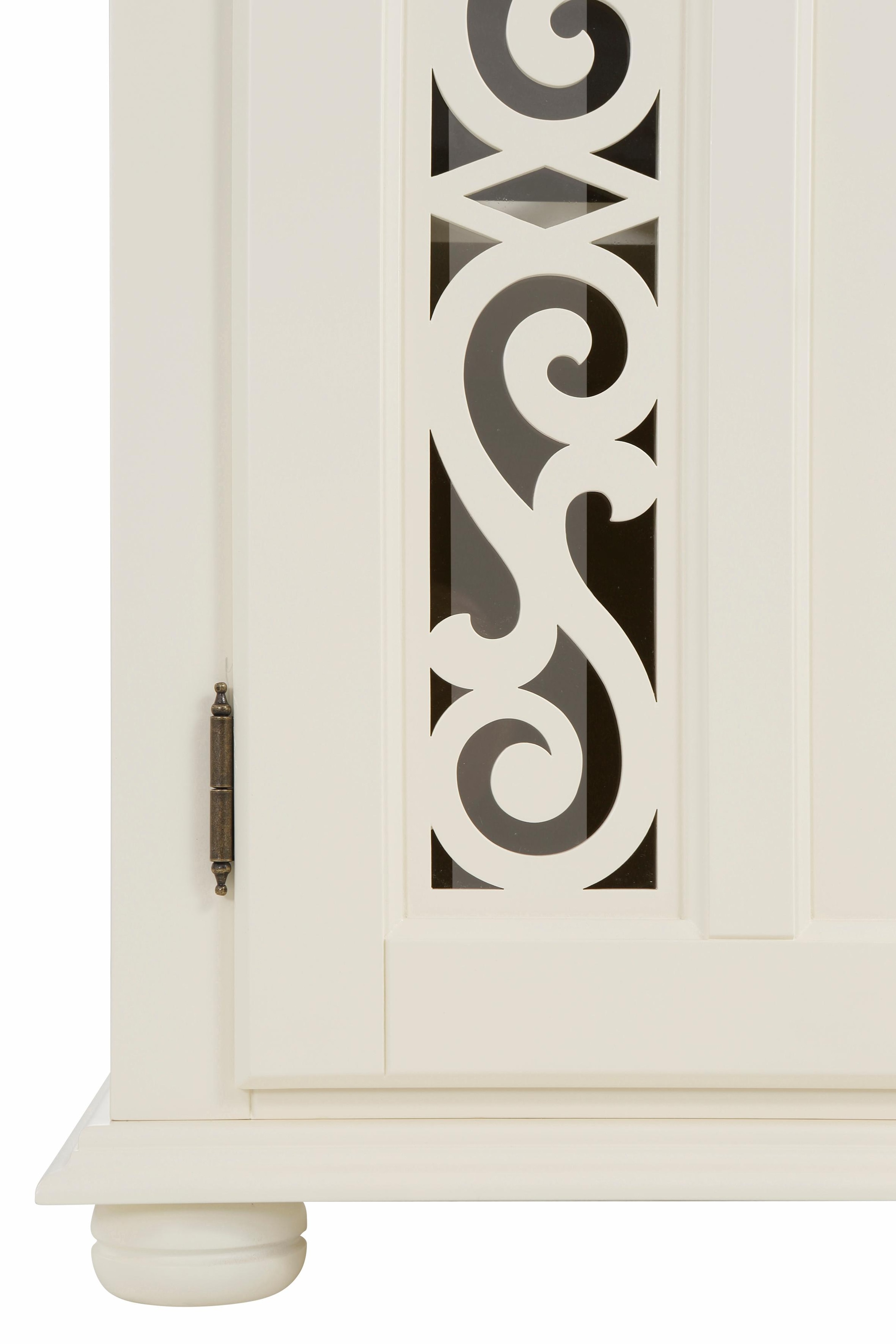Home affaire Sideboard »Arabeske«, Kommode mit dekorativen Fräsungen, Breite 171cm
