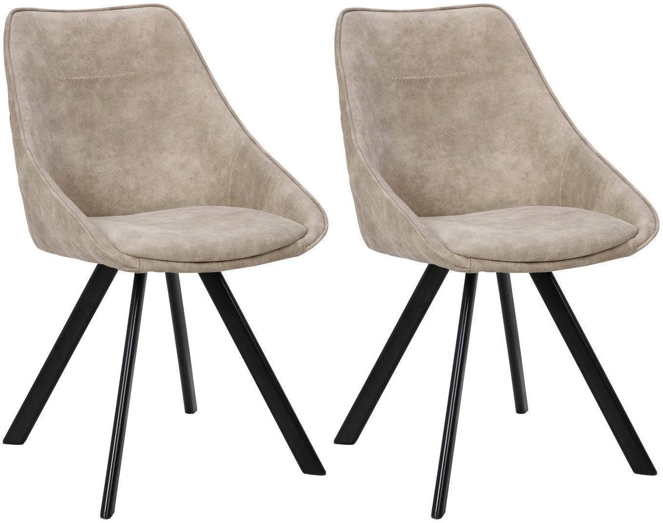 Kayoom Stuhl »Cowboy 110 2er-Set, Esszimmerstuhl Rücken und Sitz angenehm g günstig online kaufen