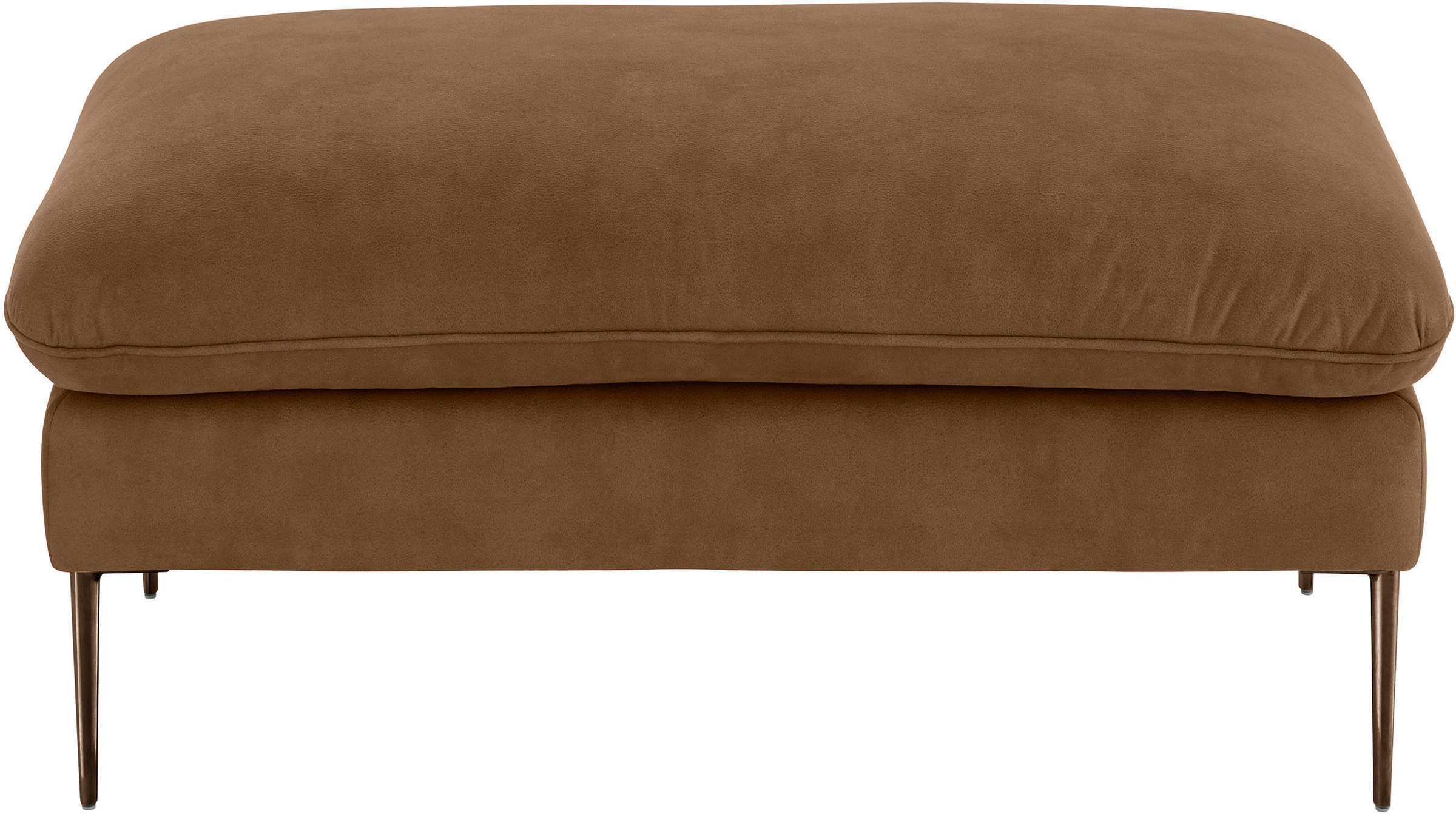 W.SCHILLIG Hocker »enjoy&MORE«, Füße bronze pulverbeschichtet, Breite 106 cm